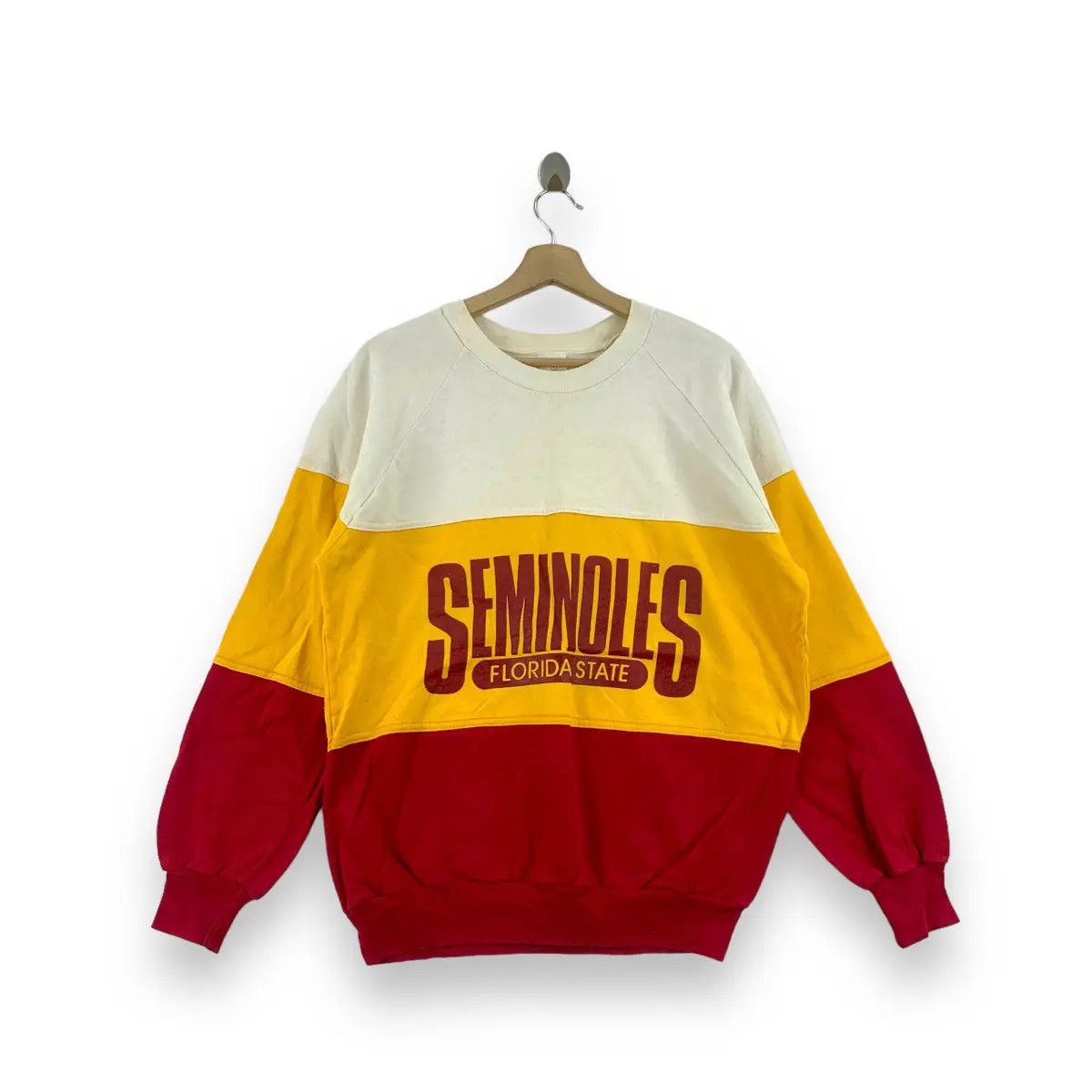 Vintage Vintage 90’ SEMINOLES FLORIDA STATE Football Sweatshirt Size US L / EU 52-54 / 3 - 1 Thumbnail