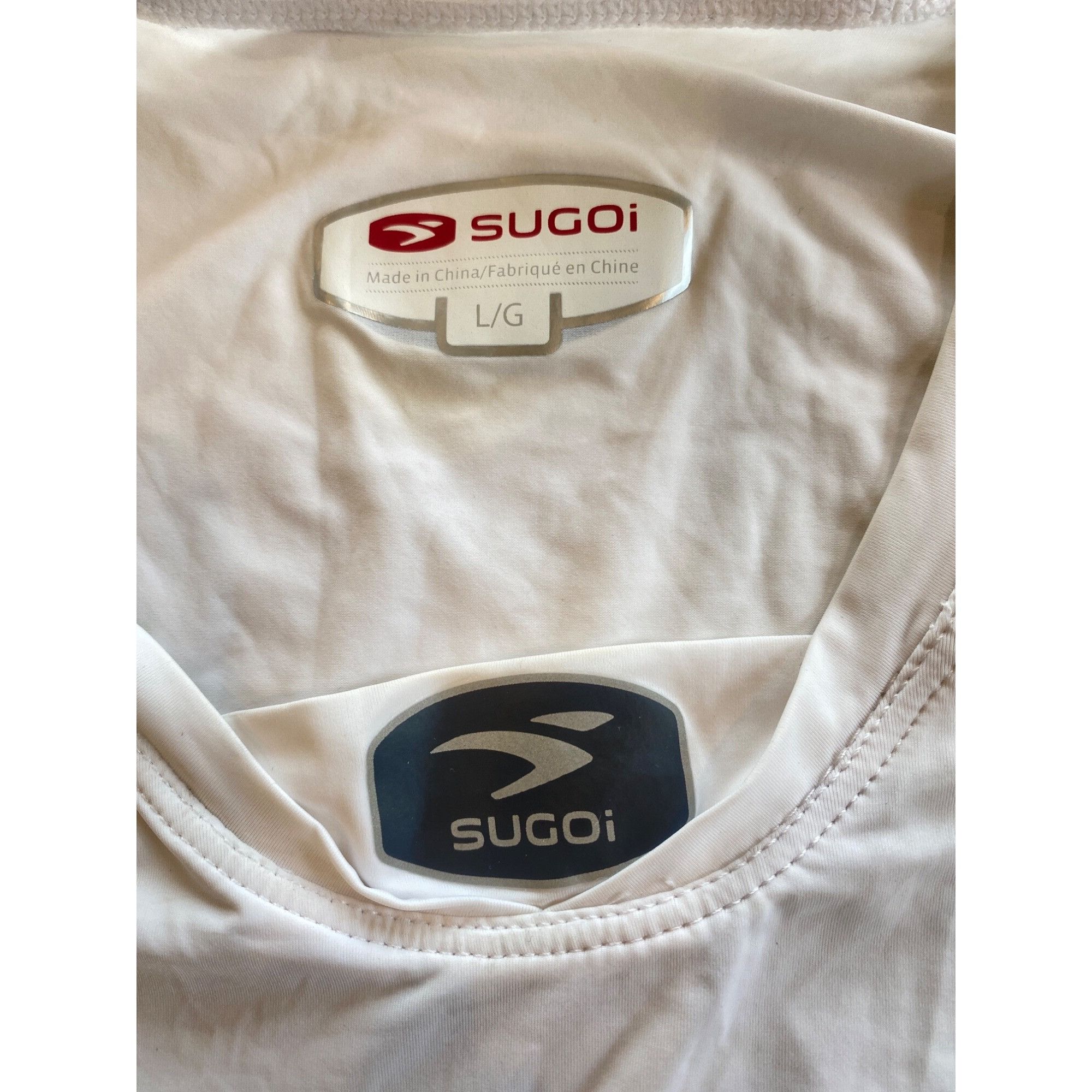 Other Sugoi RS Base Layer Tank Top Jersey Women's Large White Slee Size L / US 10 / IT 46 - 6 Thumbnail