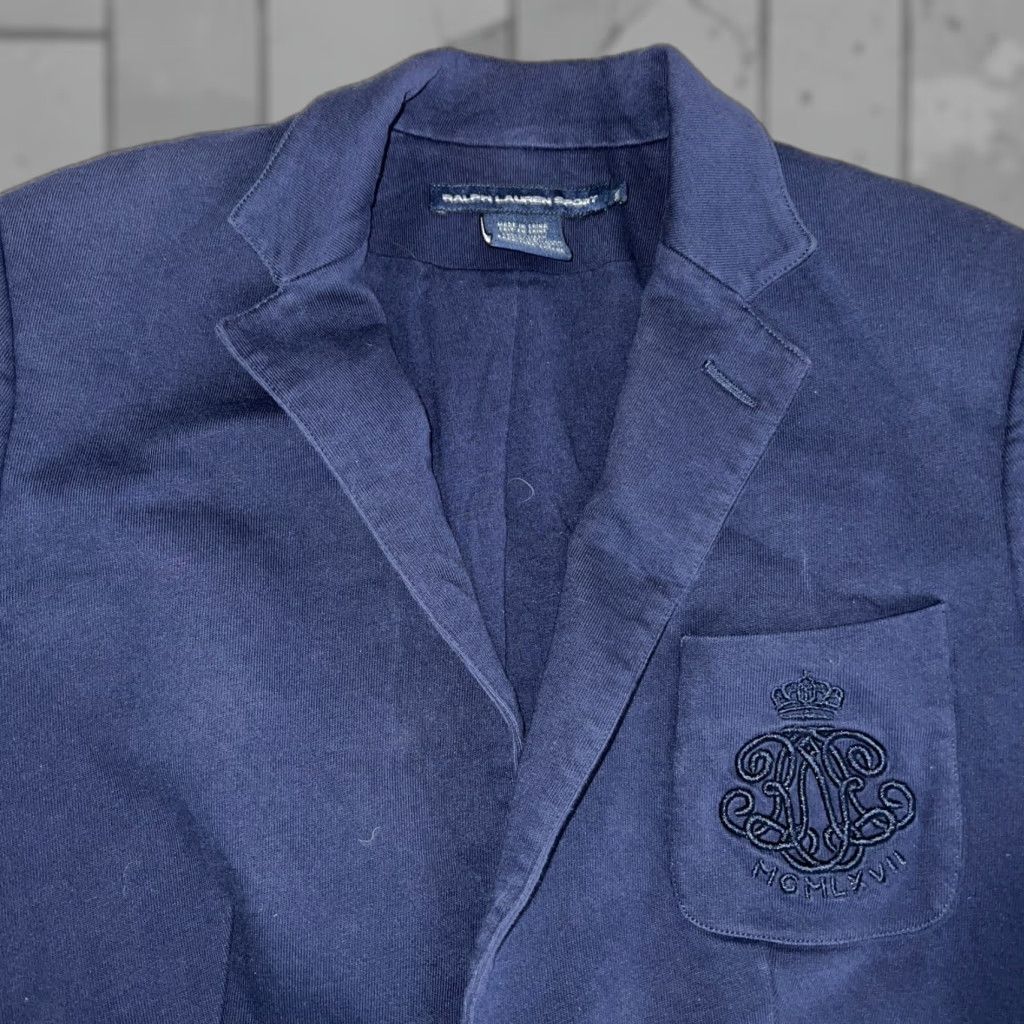 Ralph Lauren Polo Ralph Lauren Sport Coat Womens Size 10 Blue Size L / US 10 / IT 46 - 1 Thumbnail