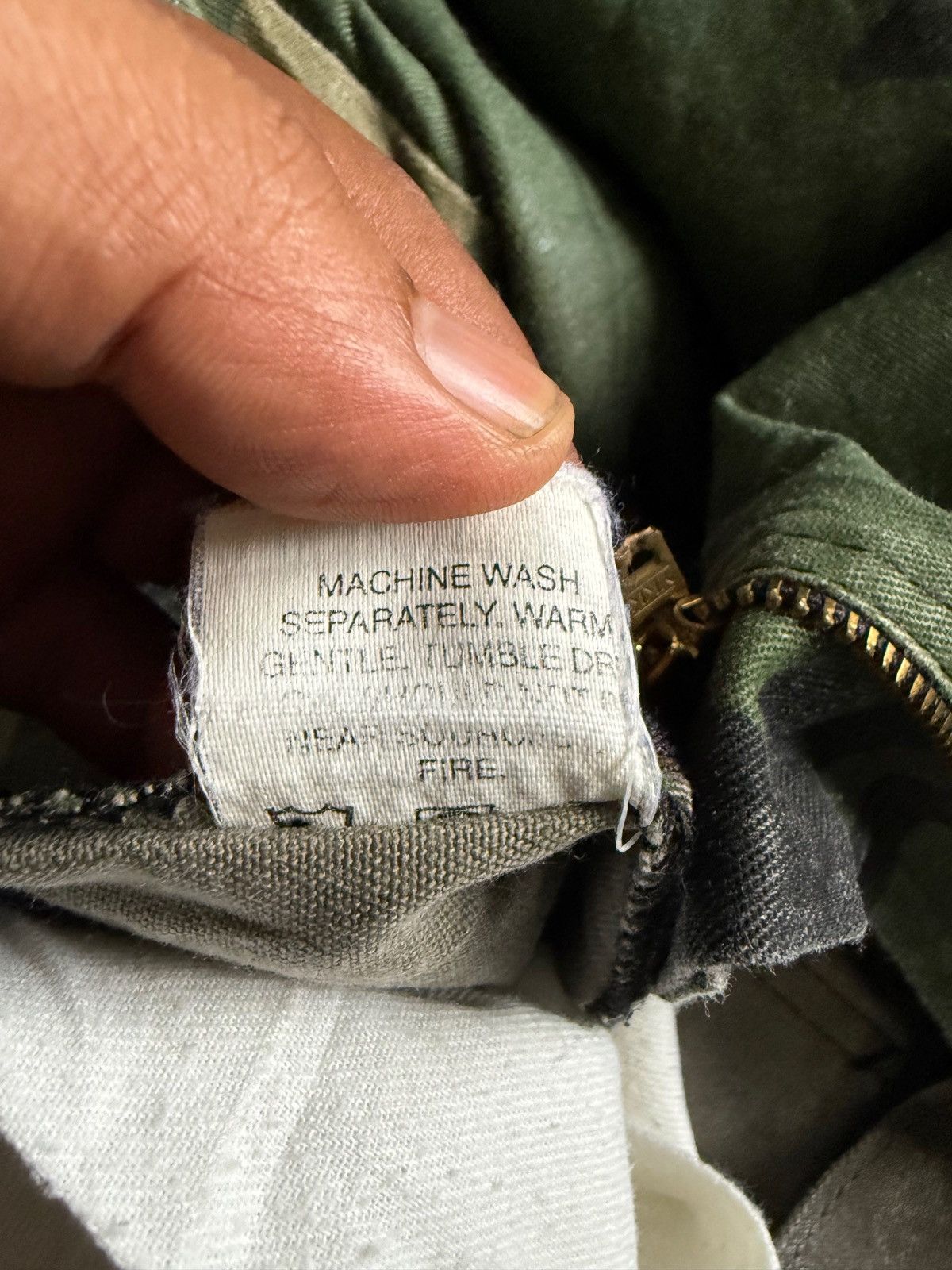 Junya Watanabe × Pointer Vintage Pointer Camoflauge Design Made in USA Size US 31 - 7 Thumbnail