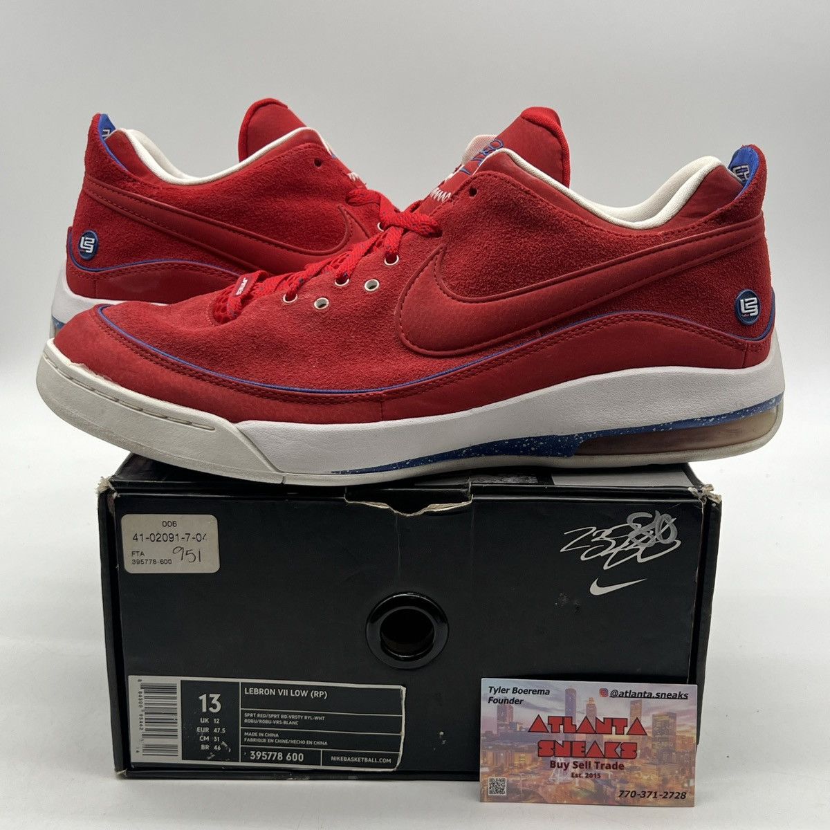 Nike Lebron 7 low rumor Size US 13 / EU 46 - 1 Thumbnail