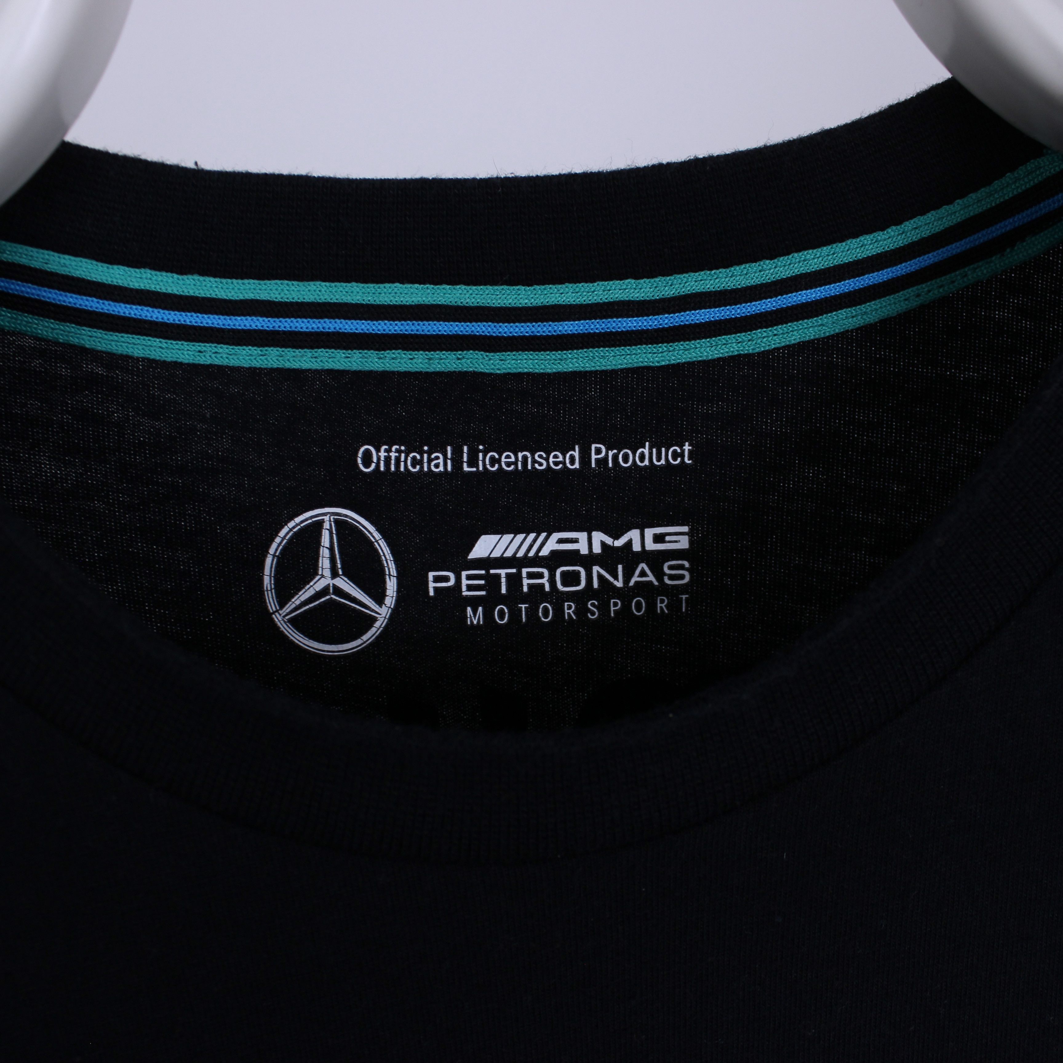 Mercedes-Benz mersedes benz t shirt tee cotton 44 Hamilton motorsport Size US L / EU 52-54 / 3 - 4 Thumbnail