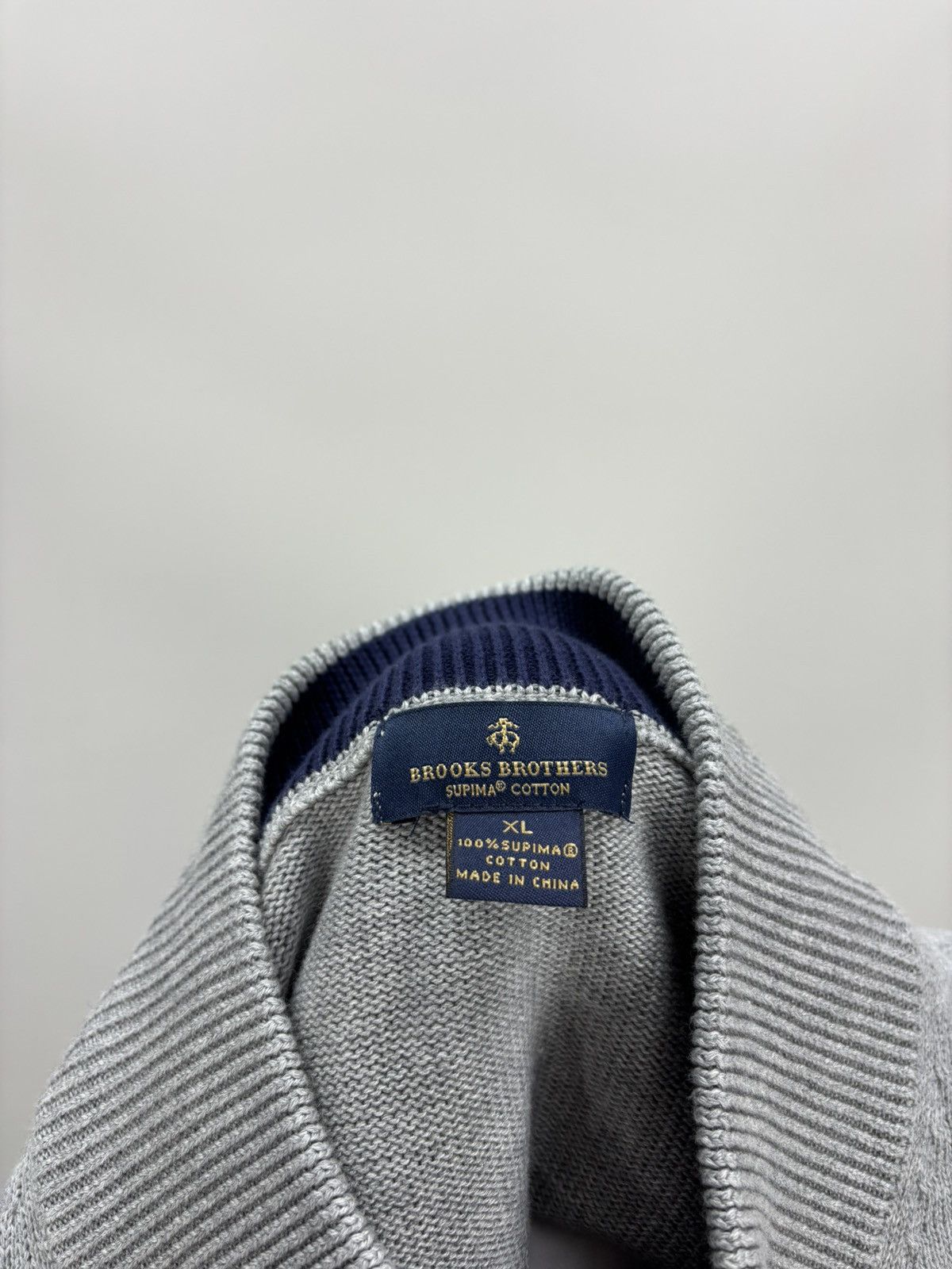 Brooks Brothers Mens sweater Brooks Brothers Size XL Color Gray Size US XL / EU 56 / 4 - 11 Thumbnail