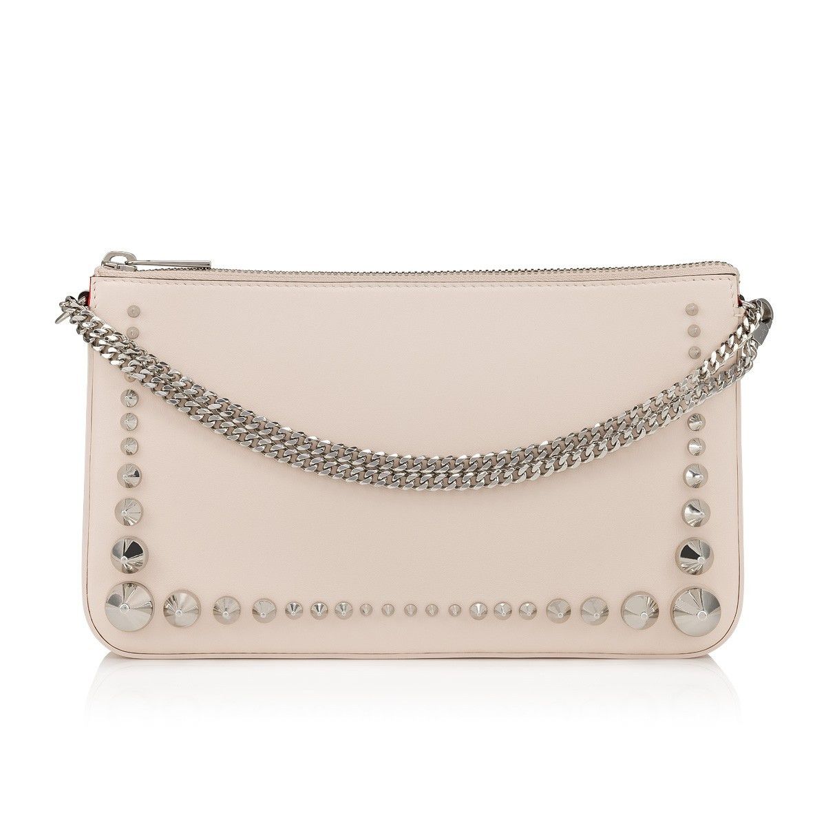 Christian Louboutin o1s1wg110225 Size: OS/Loubila Shoulder Bag in White Size ONE SIZE - 1 Thumbnail