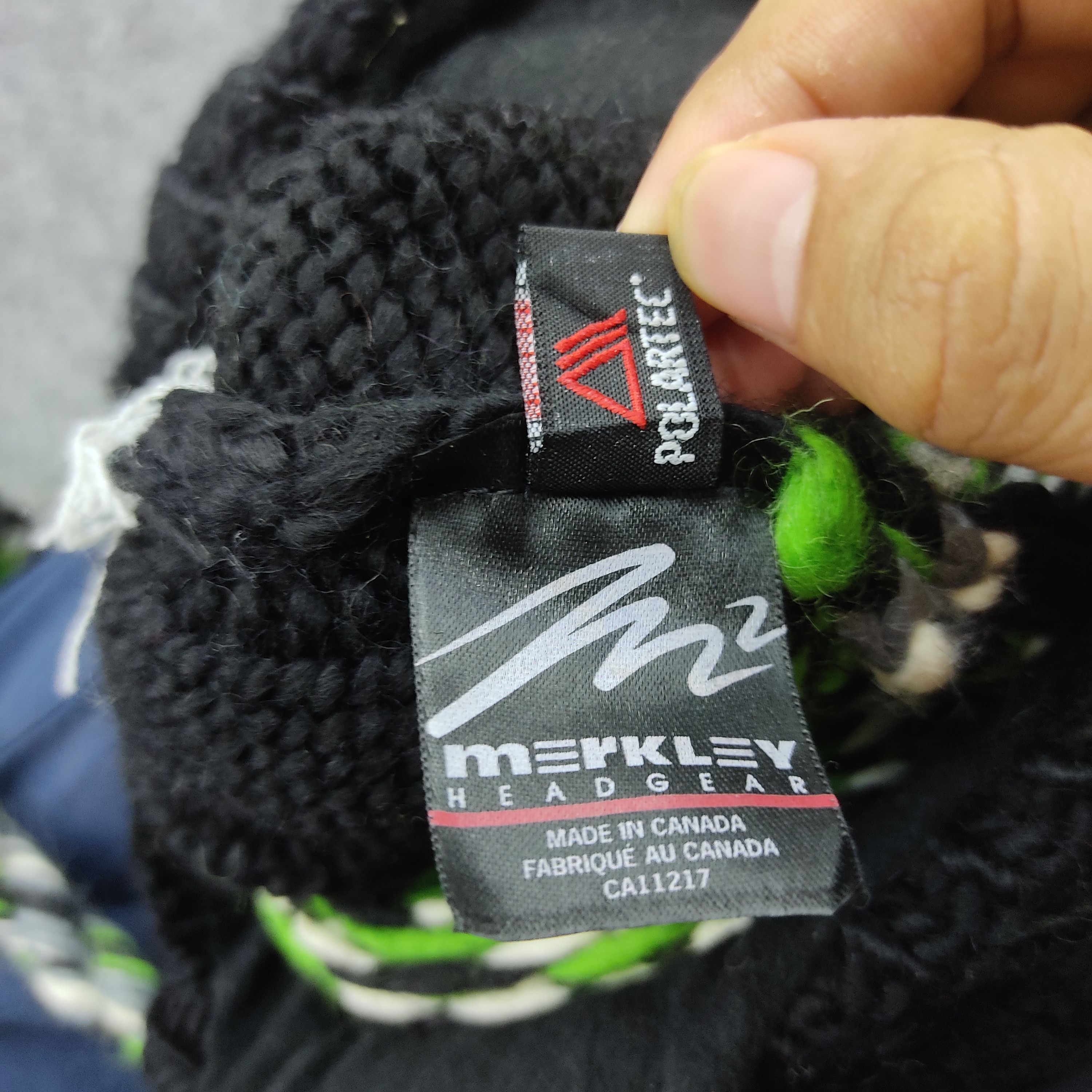 Polartec Merkley Polartec Knit Earflap Beanie / Snow Hat / Snow Cap Size ONE SIZE - 4 Thumbnail