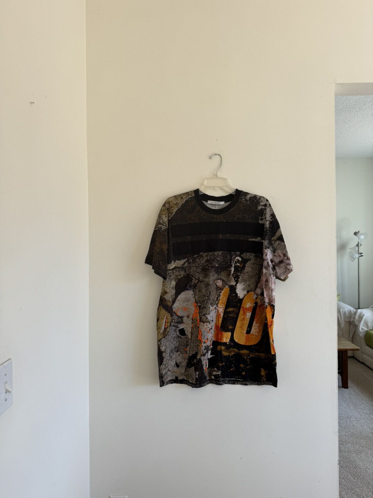 image of Givenchy Love Camo-Print Tee, Men's (Size Small)