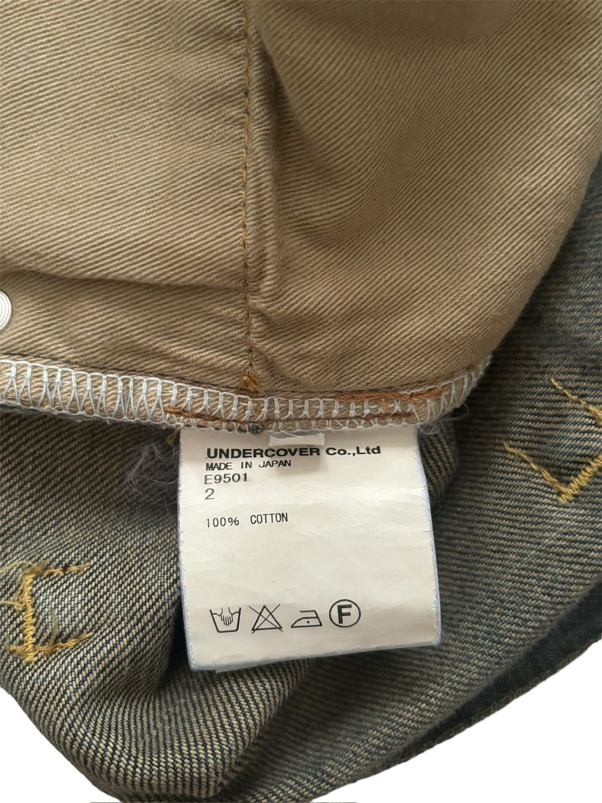 Undercover Undercover SS10 Blue Yarn Denim Size US 30 / EU 46 - 4 Thumbnail