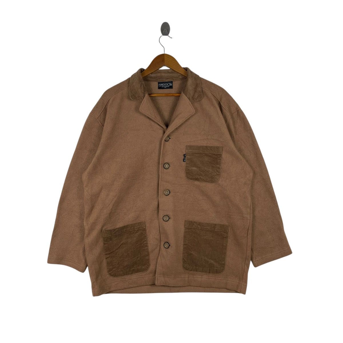 Japanese Brand × Yeezy Vintage Sasson New York Paris Japan Wool Button Jacket Size US M / EU 48-50 / 2 - 1 Thumbnail