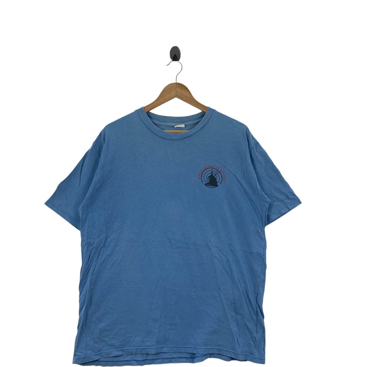 Vintage Vintage NATCA Protect Your Future Tee Shirt Top Backhit Size US L / EU 52-54 / 3 - 5 Thumbnail
