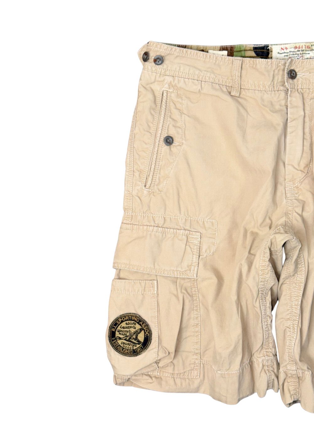 Polo Ralph Lauren Sporting Association Hunting Cargo Shorts image 8