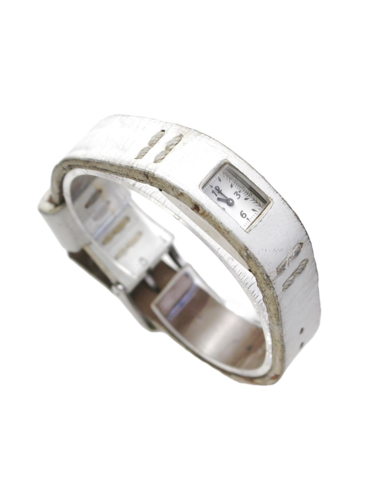 Issey Miyake × Seiko 1996 CABANE DE ZUCCA SEIKO CHEWING GUM “WHITE-OUT” WATCH Size ONE SIZE - 2 Thumbnail