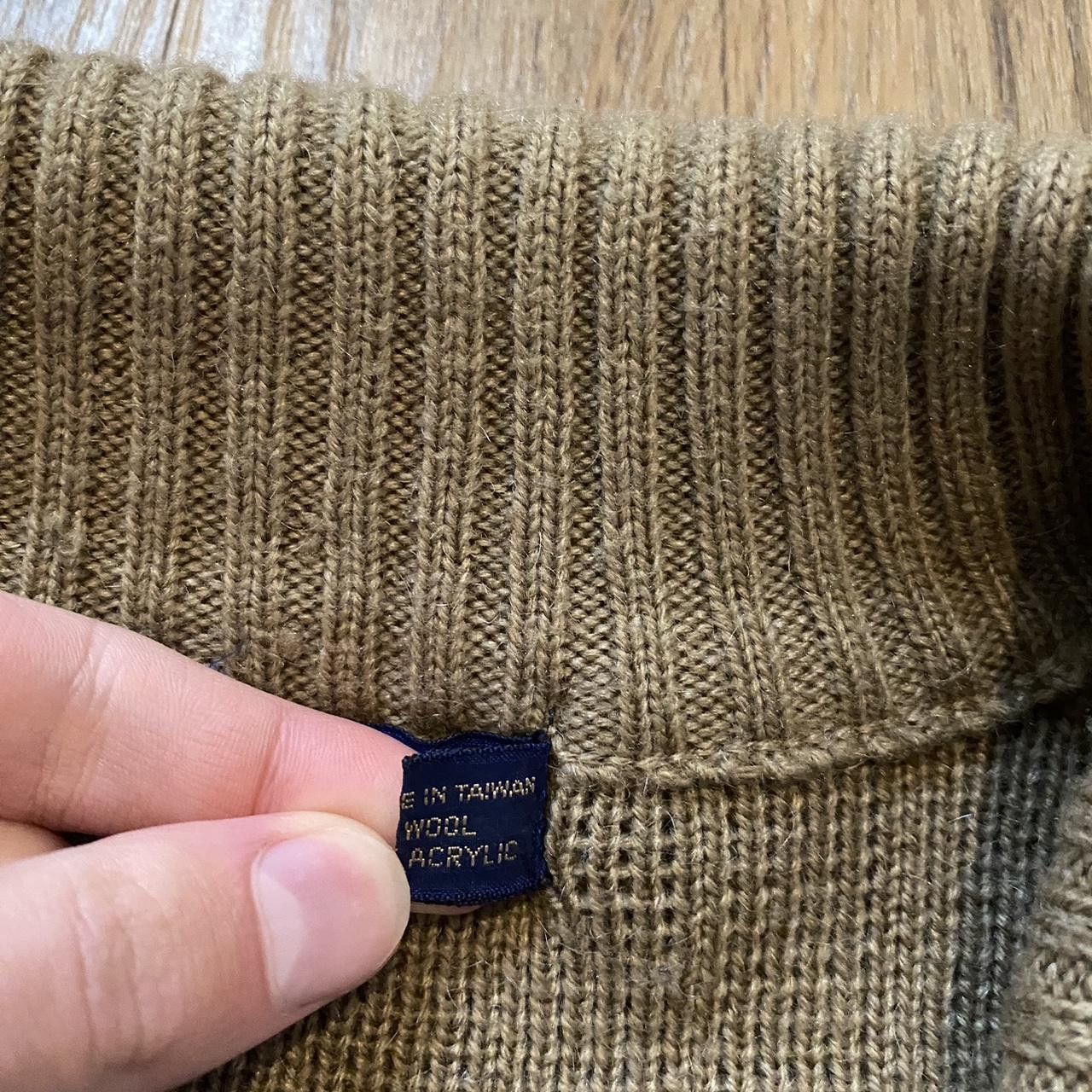 Other Tan and brown knitted gilet knitwear Vest Wool Size US M / EU 48-50 / 2 - 5 Thumbnail