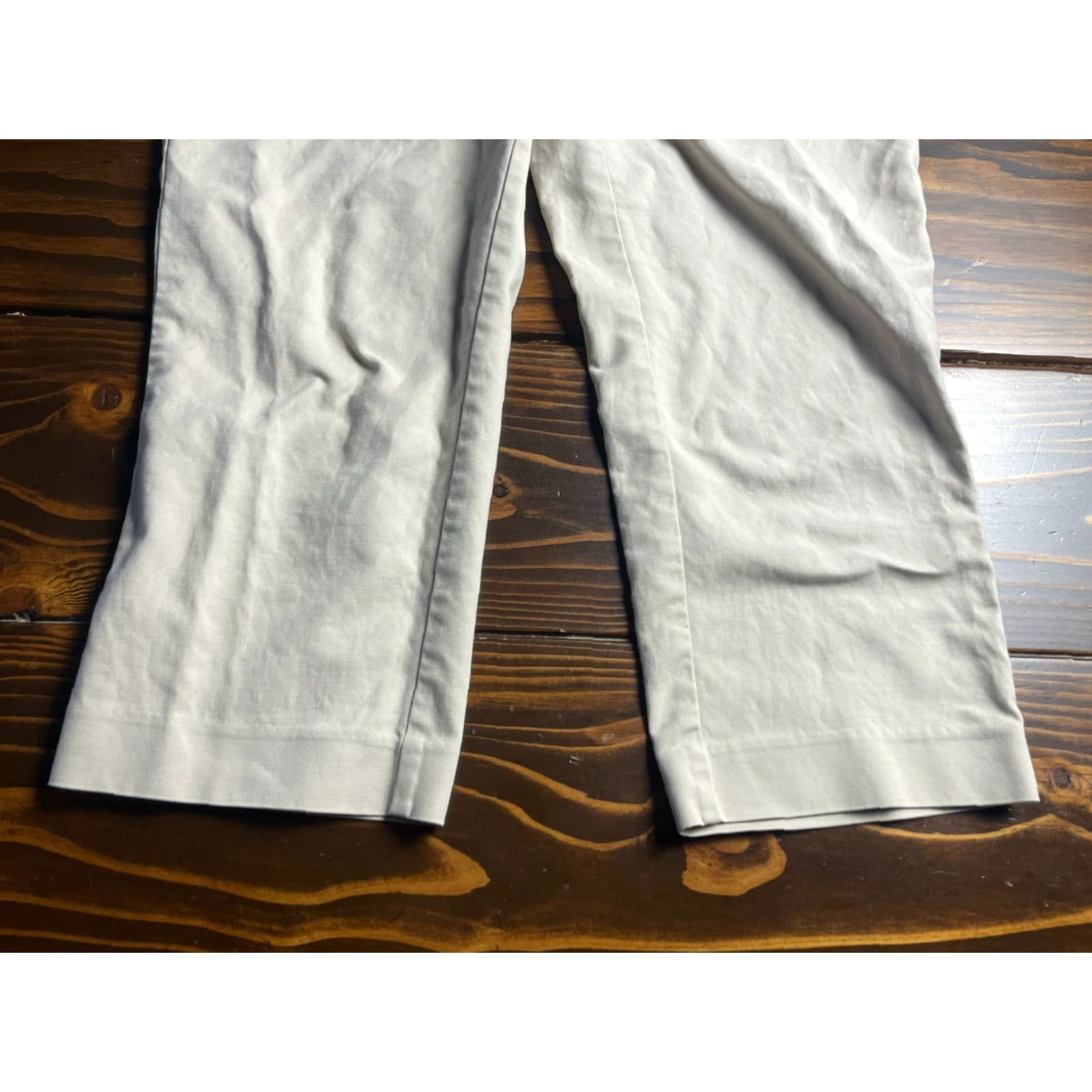 Vintage Dana Buchman Pants Women Capri Straight Leg 12 Tan Brown Travel Regular Solid Mens? Wait. Size 34" / US 12 / IT 48 - 4 Thumbnail