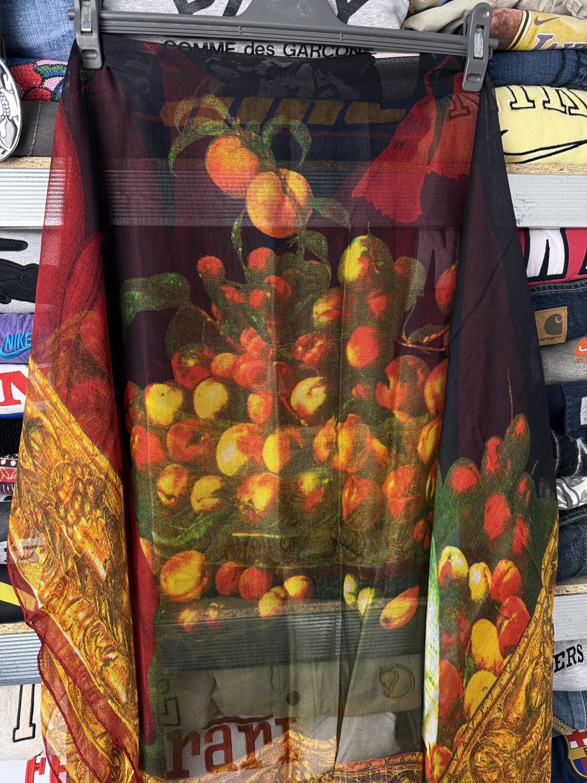 Dolce & Gabbana DOLCE & GABBANA SILK SCARF FRUITS Size ONE SIZE - 4 Thumbnail