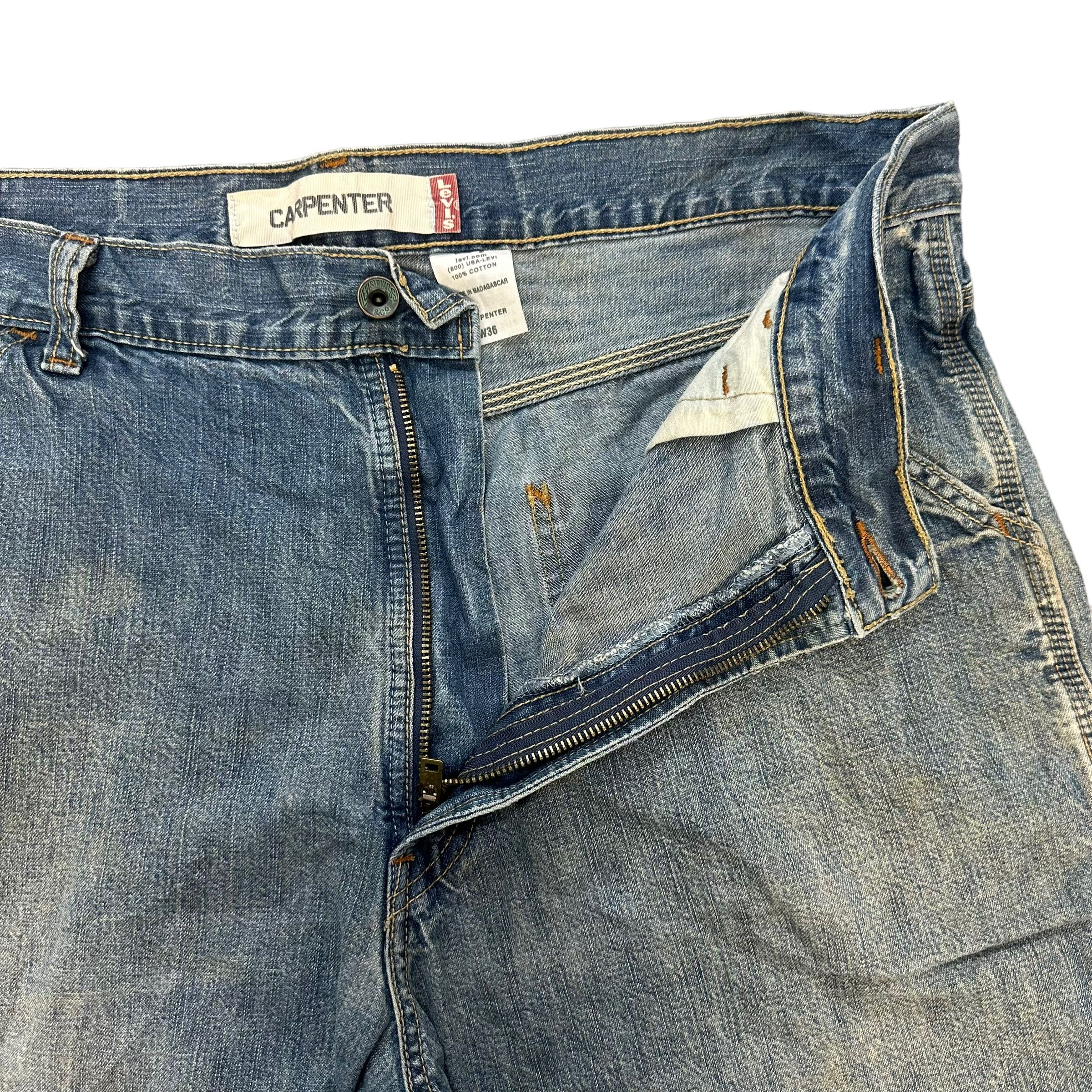 Levi's LEVIS CARPENTER DENIM SHORTS PANT #8404-007 Size US 36 / EU 52 - 5 Thumbnail