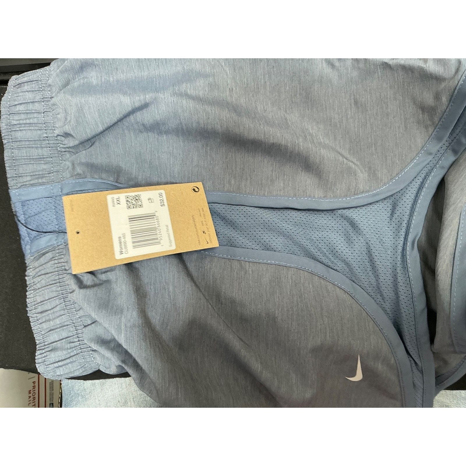 Nike Nike Tempo 3” Running Shorts Women’s Size XXL Blue Dri-FIT Size 40" / US 18 - 3 Thumbnail