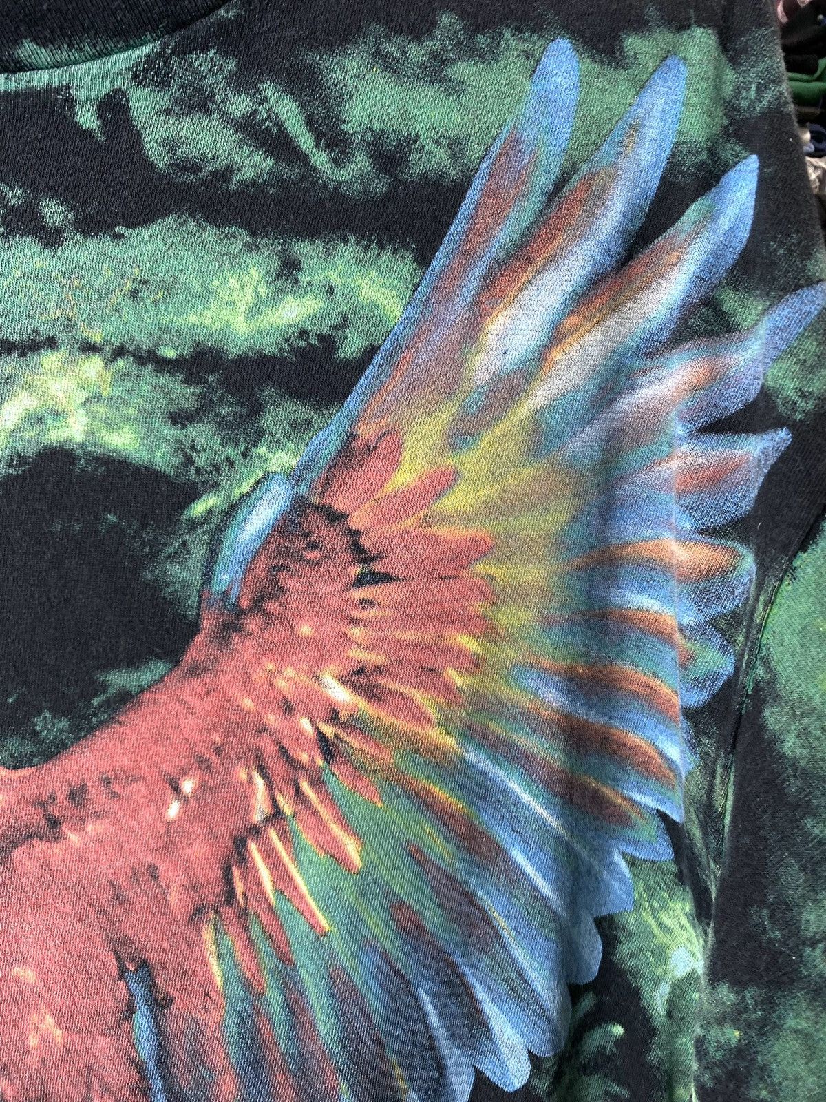 Vintage 💥Rare! 1990’s Vintage Birds Of Tropics T Shirt Art Animals Size US XL / EU 56 / 4 - 8 Thumbnail