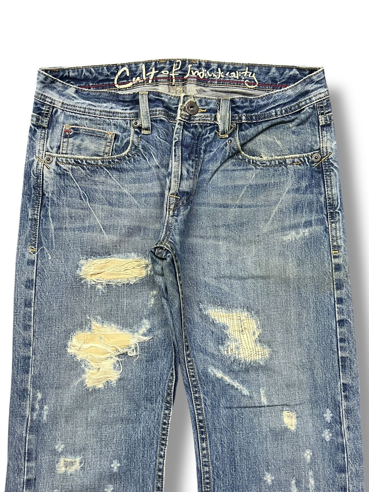 Cult Of Individuality Baggy Vintage Cult Of Individuality Selvedge Denim Size US 35 - 4 Thumbnail
