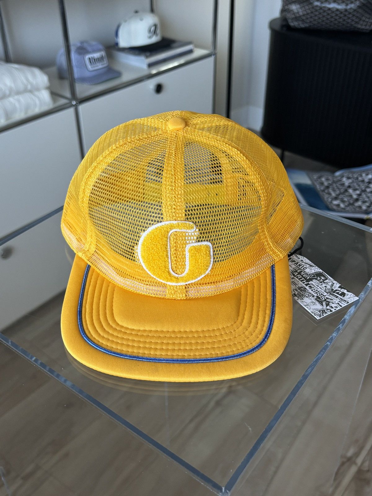 Gallery Dept. GALLERY DEPT | G PATCH LOGO MESH TRUCKER HAT LOGO Size ONE SIZE - 1 Thumbnail