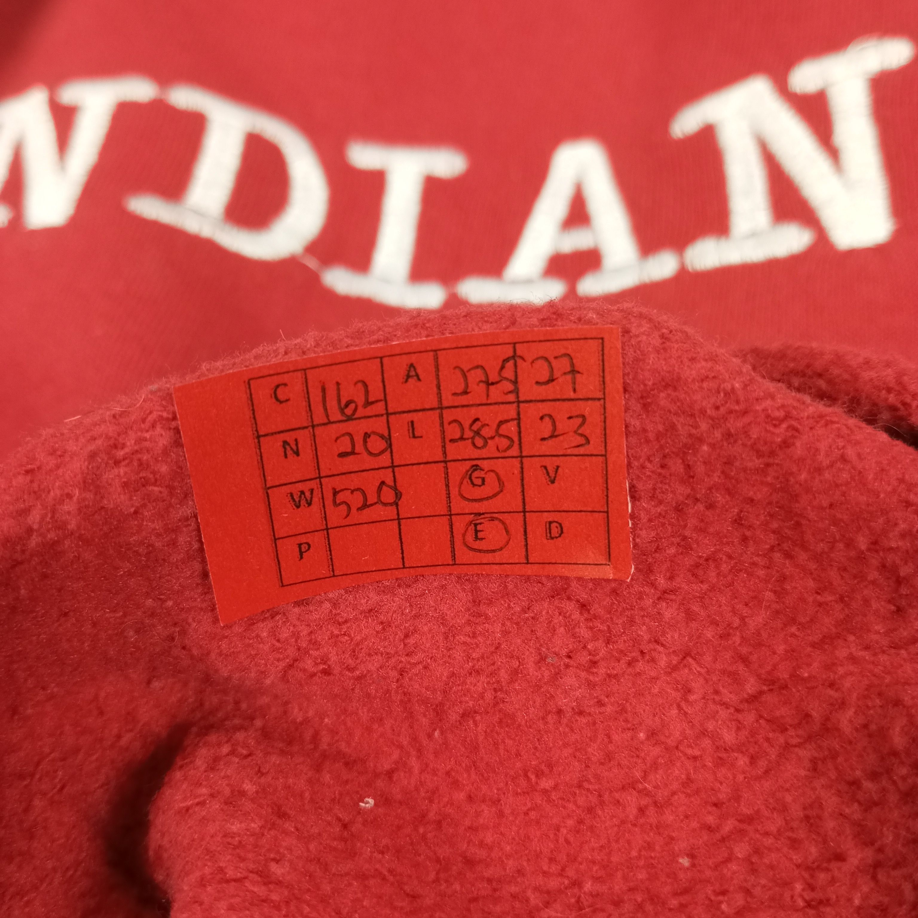 Lee × Vintage Indiana Embroidery Center Design Vintage Sweatshirt Size US XXL / EU 58 / 5 - 11 Thumbnail