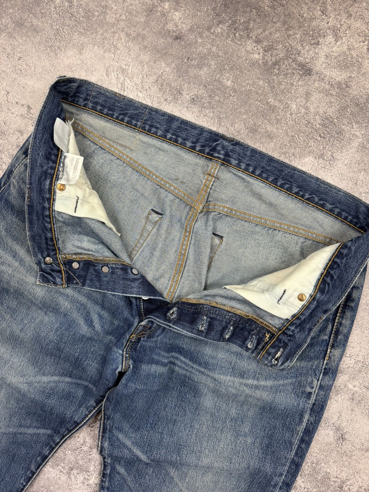 Levi's Vintage Levi’s 501 Flared Baggy Denim Jeans Blue Pants Size US 36 / EU 52 - 14 Thumbnail