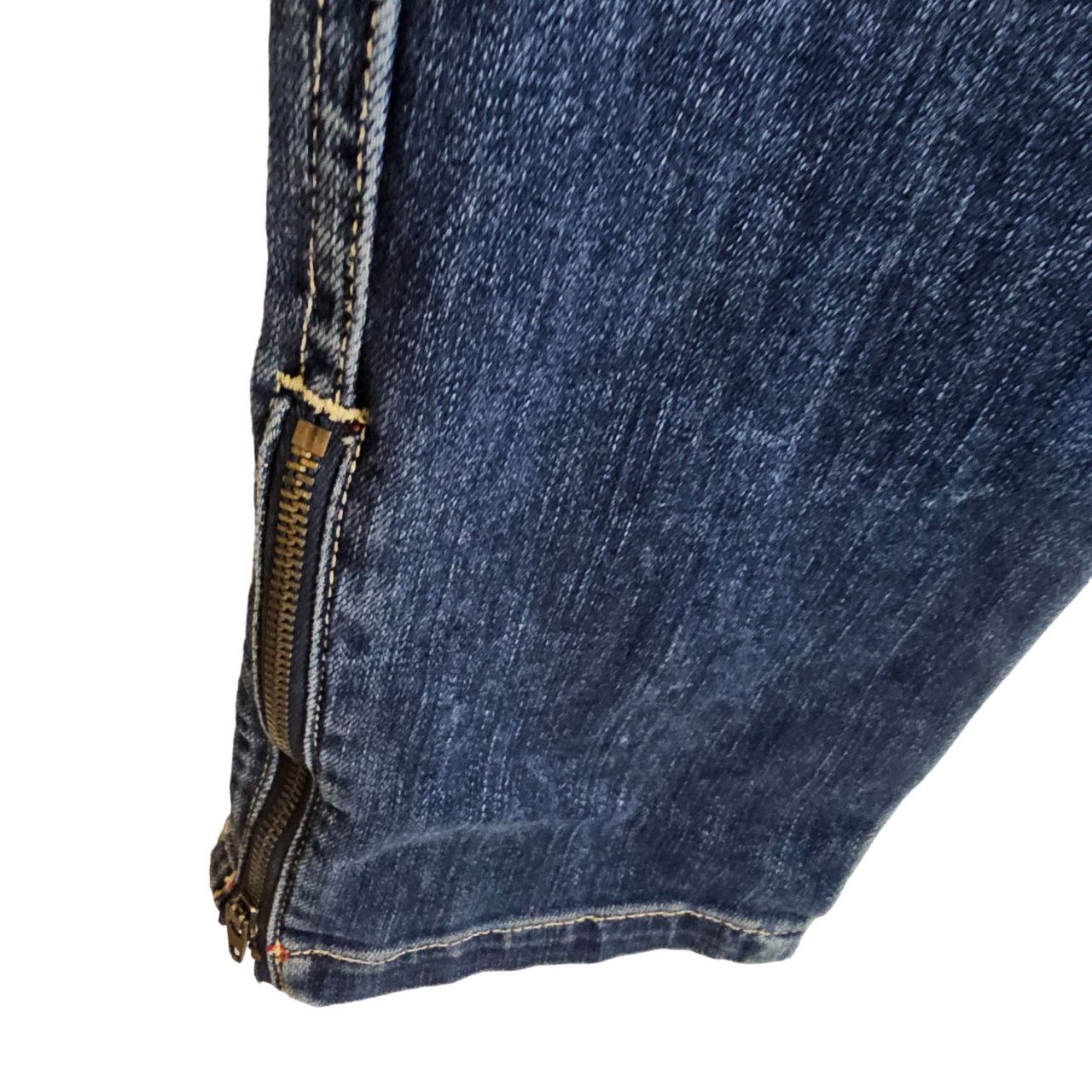 Alice + Olivia Alice + Olivia Distressed Cargo Skinny Jeans Size 10 Utility Size 32" / US 10 / IT 46 - 4 Thumbnail