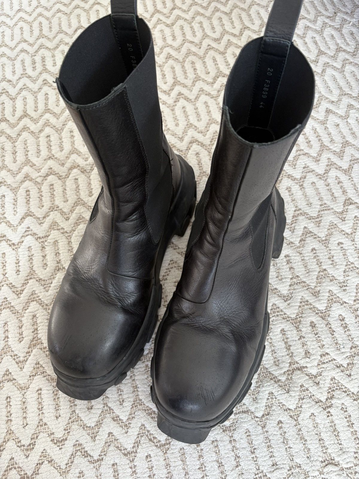 Rick Owens Rick owens tractor bozo beetle boots Size US 11 / EU 44 - 3 Thumbnail