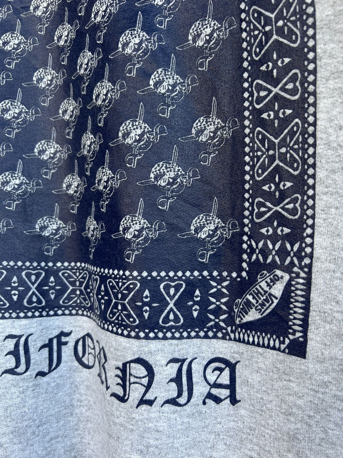 Vans Vintage Vans California Bandana Printed Hoodie Size US L / EU 52-54 / 3 - 7 Thumbnail
