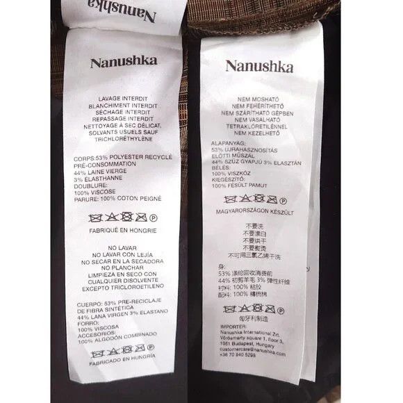 Nanushka Nanushka Check Trousers Size 46 US 30 S Mens Beige $645 Size US 30 / EU 46 - 12 Thumbnail