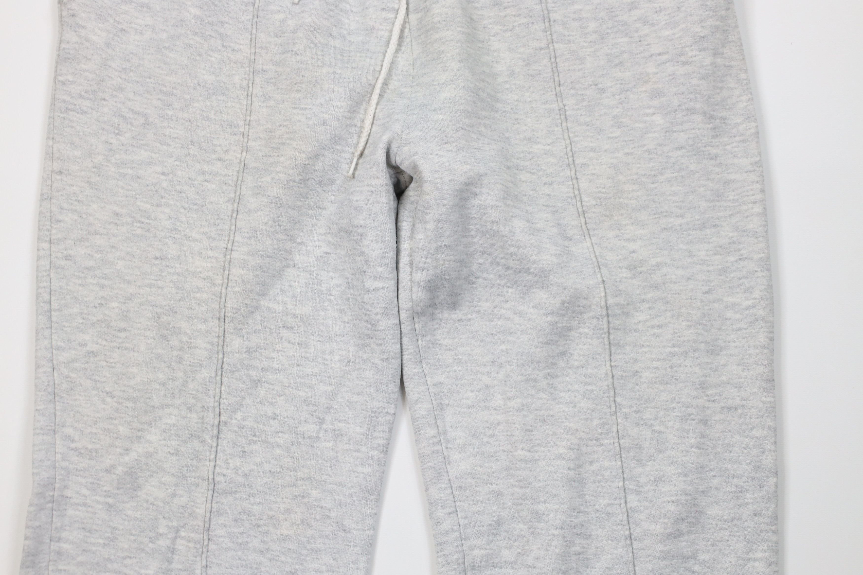 Wilson Vintage 90s Wilson Triblend Wide Leg Sweatpants Heather Gray Size 36" / US 14 / IT 50 - 3 Thumbnail