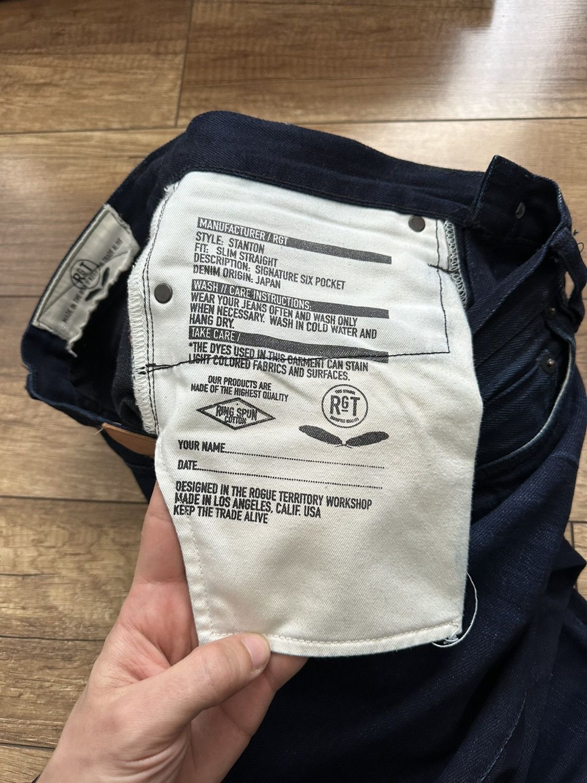 Rogue Territory Rogue Territory RGT Denim Jeans USA Size US 28 / EU 44 - 14 Thumbnail