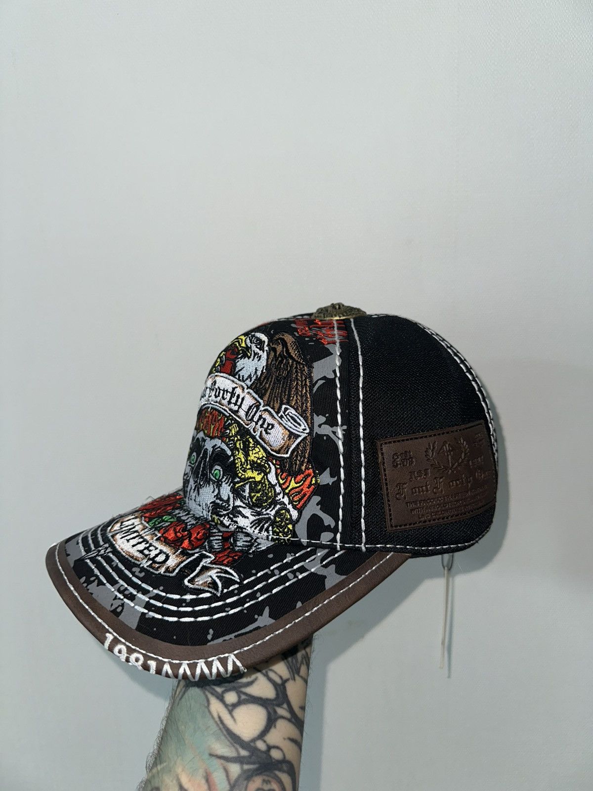 Affliction Vintage four41 cap Size ONE SIZE - 3 Thumbnail