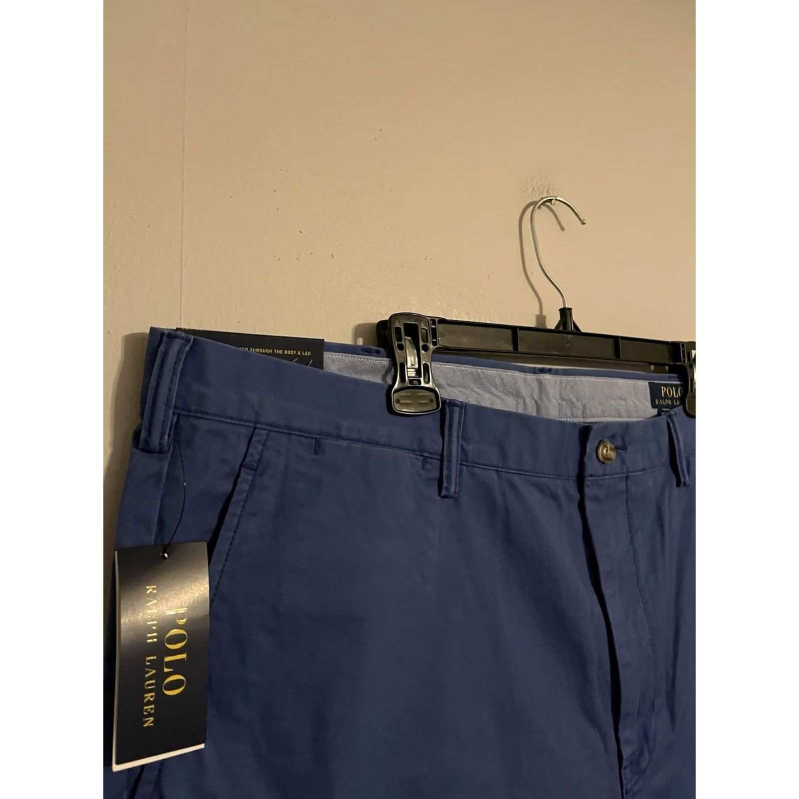 Polo Ralph Lauren Polo Ralph Lauren Stretch Classic Fit Chino Pants Blue 40Tx36 Men's New! Size US XL / EU 56 / 4 - 3 Thumbnail