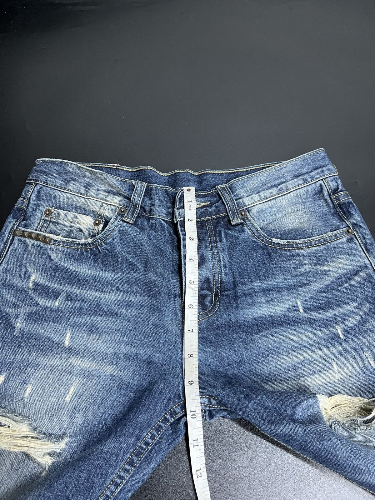 Hysteric Glamour Japanese Hysteric Glamour Distressed Jeans punk Size US 30 / EU 46 - 16 Thumbnail