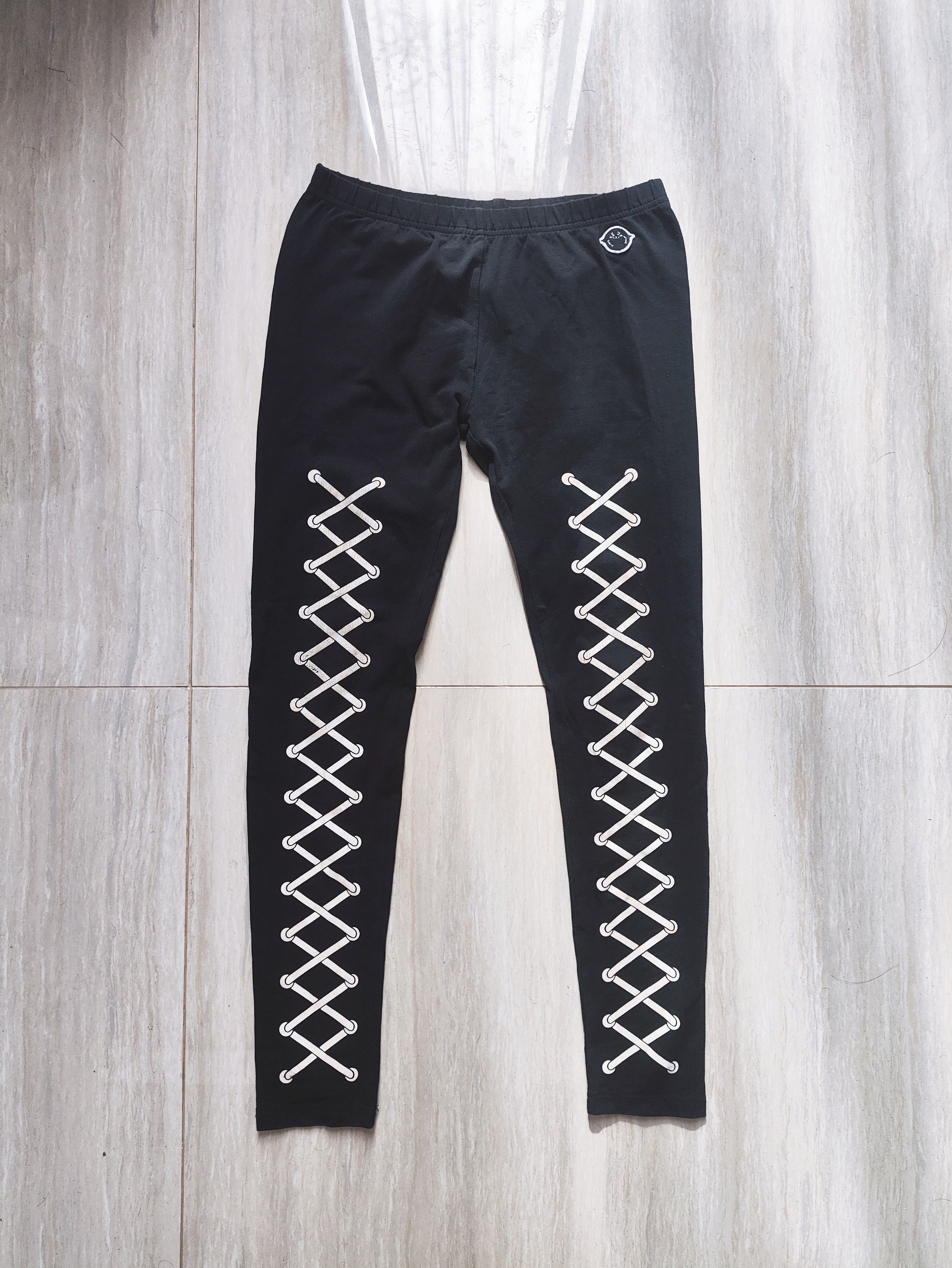 20471120 hyoma strap print leggings Size 26" / US 2 / IT 38 - 1 Thumbnail