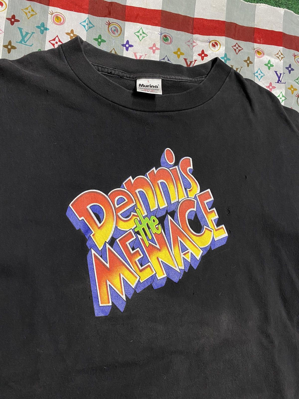 Vintage 90’s Vintage Dennis the Menace Movie Tee Shirt Large Size US L / EU 52-54 / 3 - 4 Thumbnail