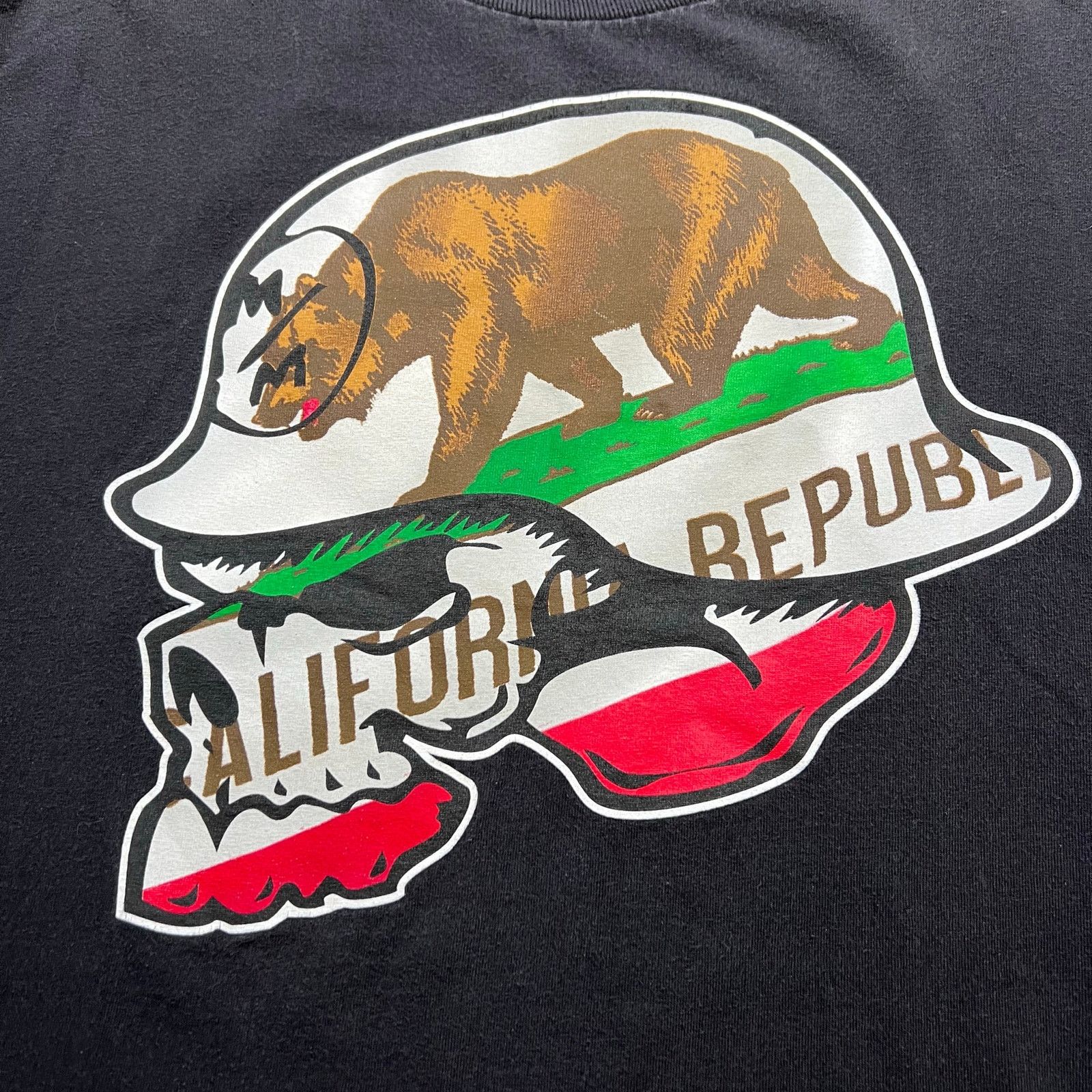 Metal Mulisha Y2K Metal Mulisha California Republic Black T-Shirt Sz XL Size US XL / EU 56 / 4 - 2 Thumbnail