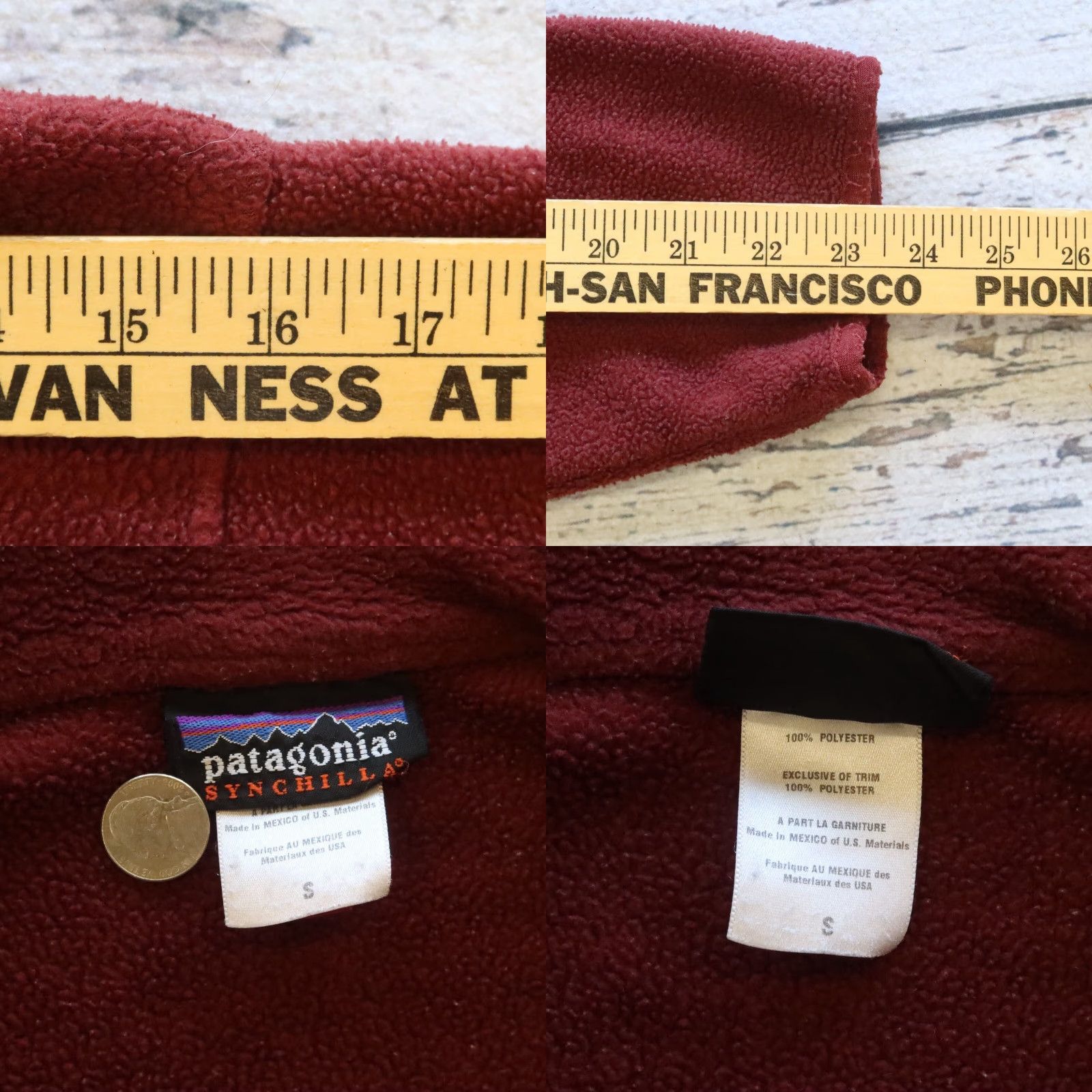 Patagonia VINTAGE Patagonia Synchilla Fleece Pullover Size S Men Red Pullover Sweatshirt Fleece Patagonia Synchilla Size S Mens Red Vintage Pullover Fleece Size US S / EU 44-46 / 1 - 8 Thumbnail