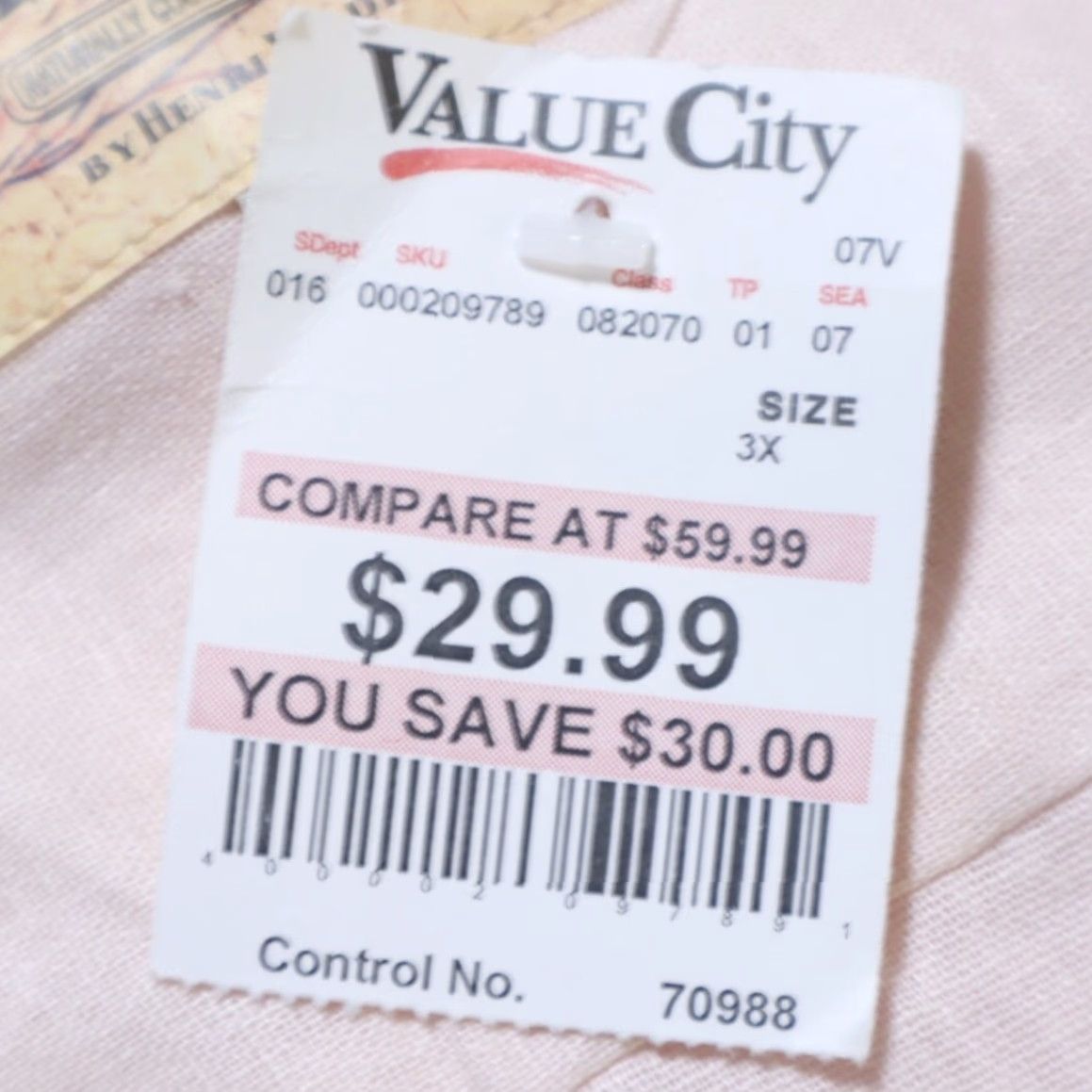 Vintage VTG Linen Solid Button Up Shirt Pink Men 3XB The Linen Connection Shirt VTG Mens Button Up 3XB Pink Linen Solid Size US XXL / EU 58 / 5 - 7 Thumbnail
