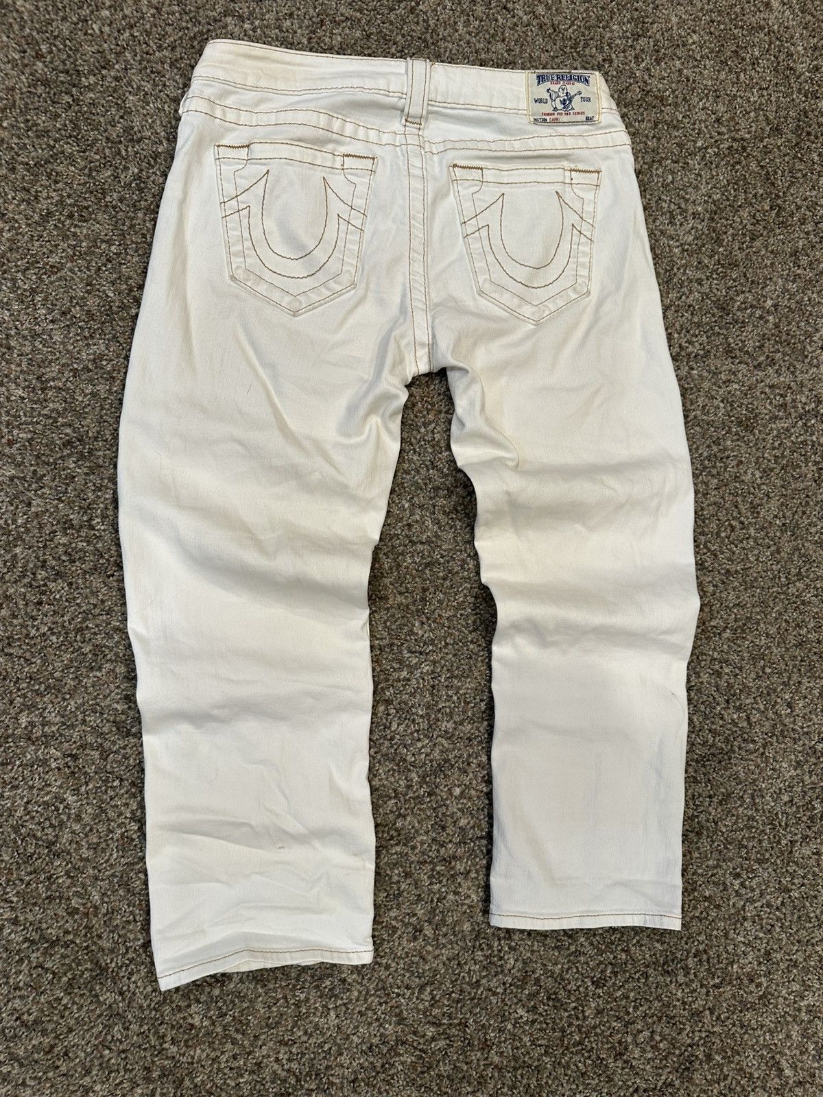 True Religion × Vintage True Religion Jeans Womens 29 White
