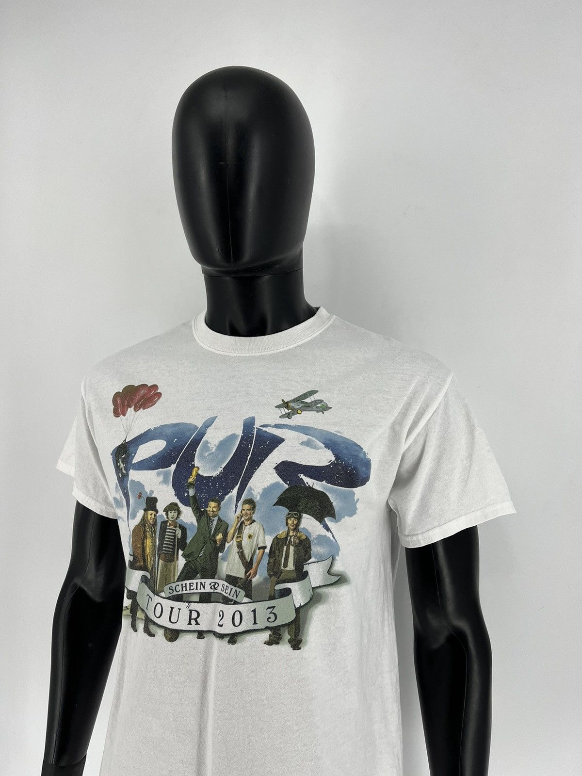 Band Tees × Vintage PUR 2013 Vintage T-Shirt Pop Rock Band Tee 90s Tour Rare Size US M / EU 48-50 / 2 - 4 Thumbnail