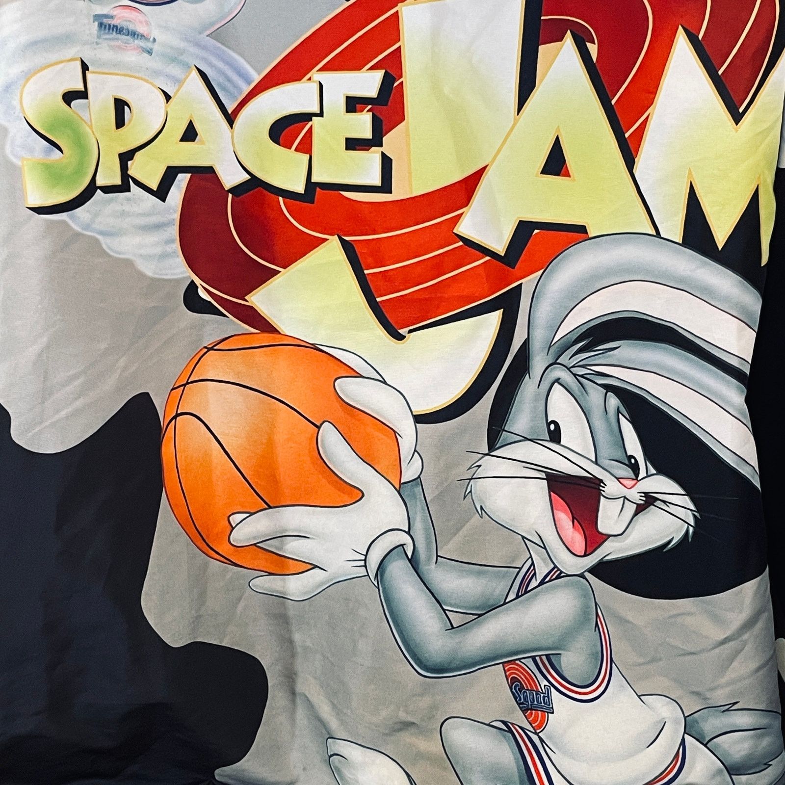 Members Only Members Only Space Jam Bomber Jacket - Unisex L - Black Size US L / EU 52-54 / 3 - 11 Thumbnail
