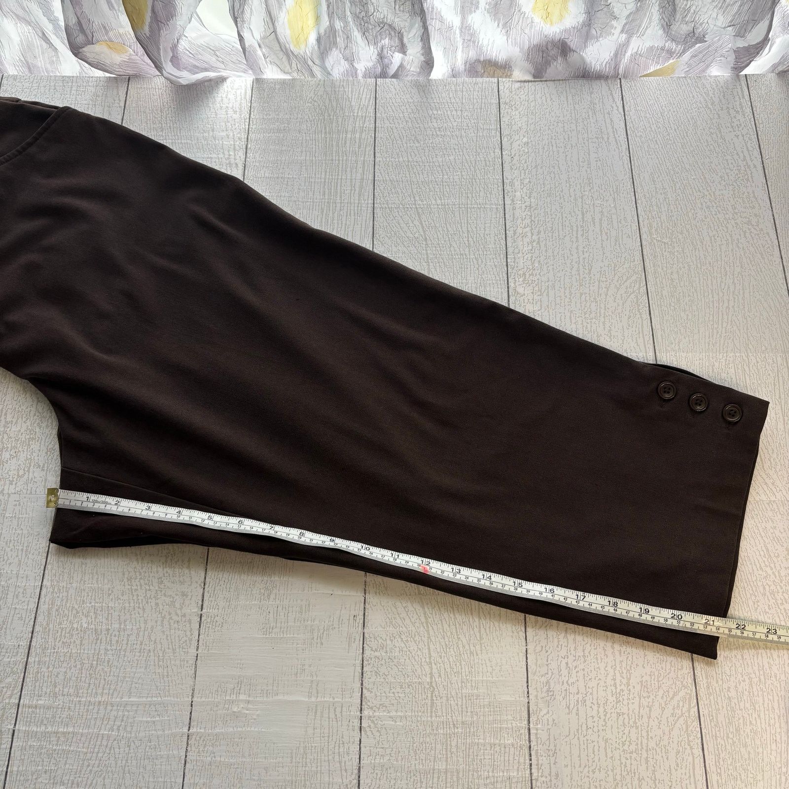 Other Dressbarn Brown Capri Pants Size 16W Size 38" / US 16 / IT 52 - 8 Thumbnail