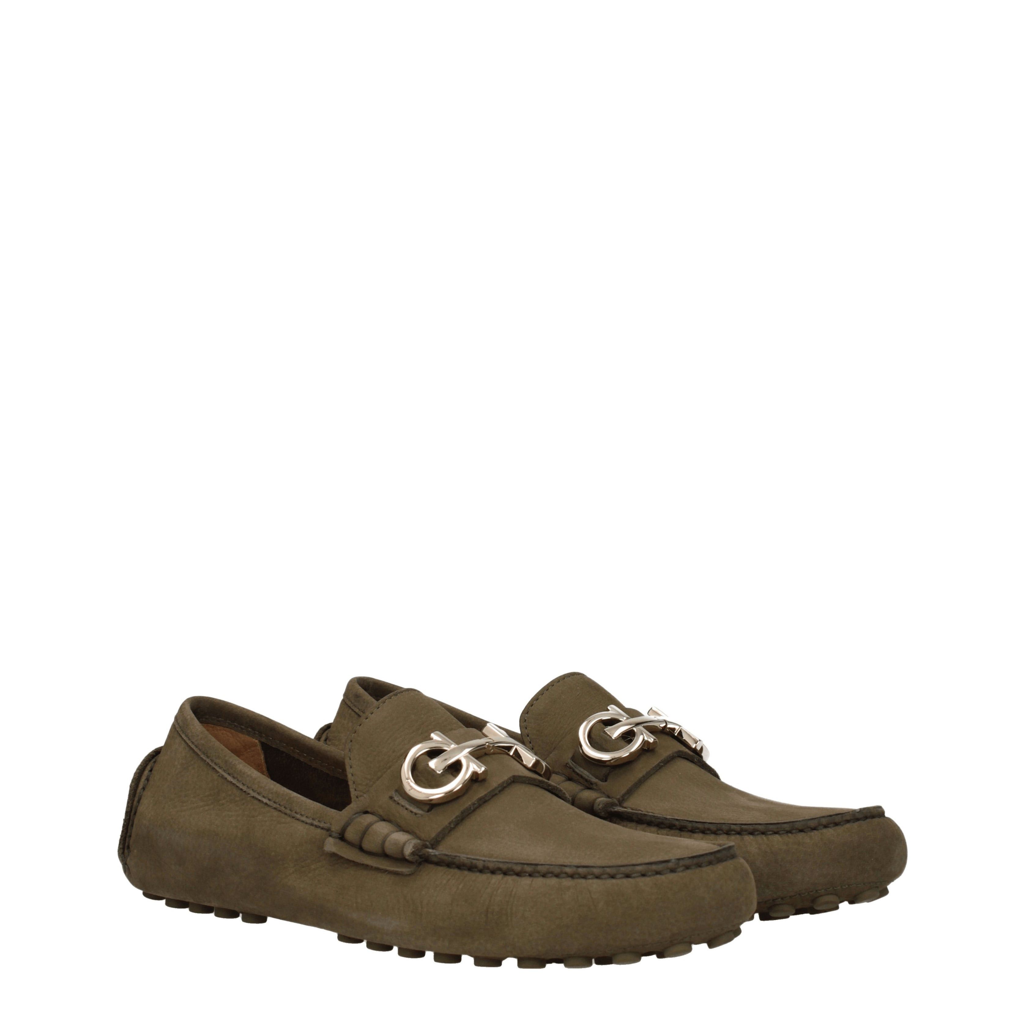 Salvatore Ferragamo Men's Loafers in Suede Size US 5 / EU 37 - 1 Thumbnail