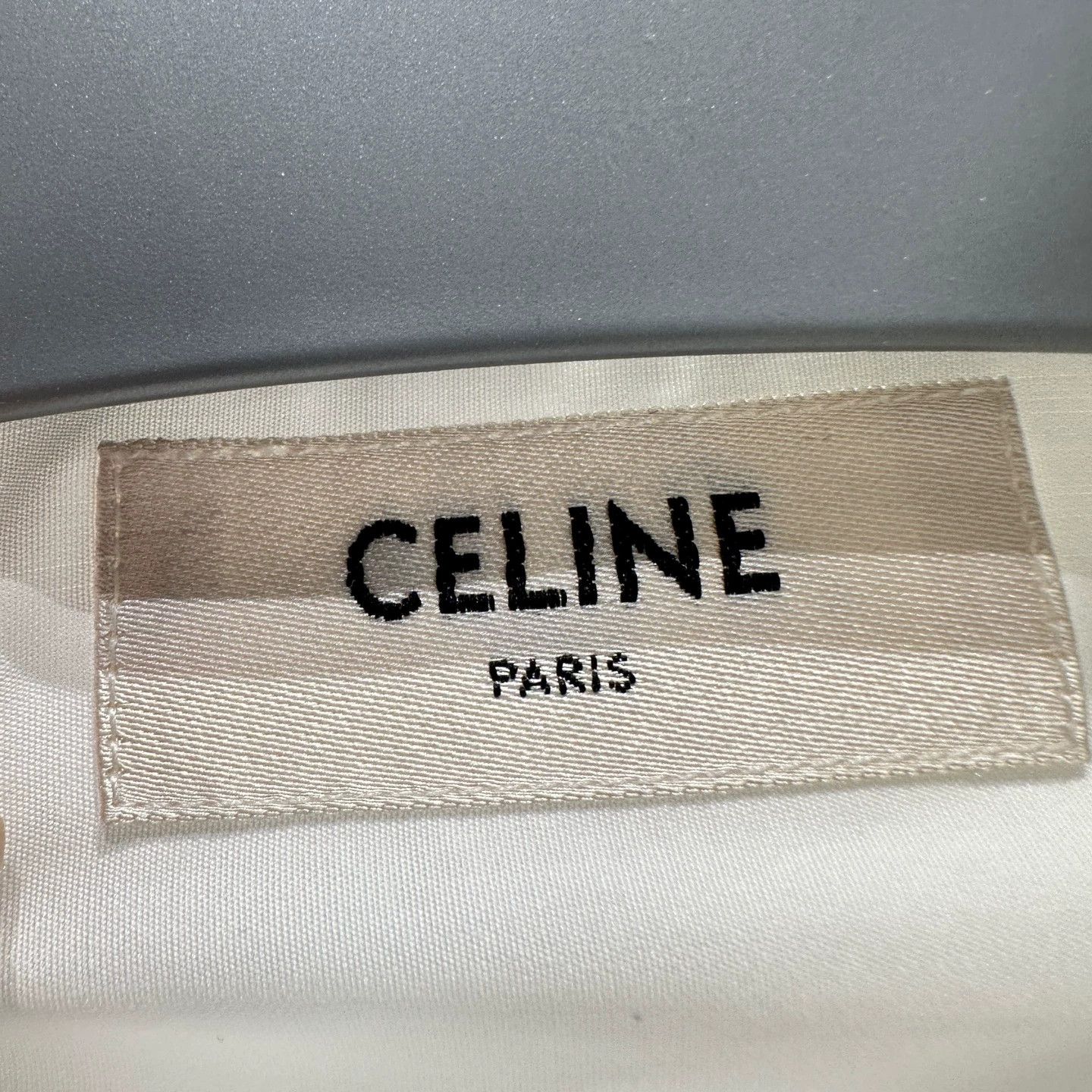Celine Celine feb446 solid cotton long sleeve shirt 36 Size XS / US 0-2 / IT 36-38 - 3 Thumbnail