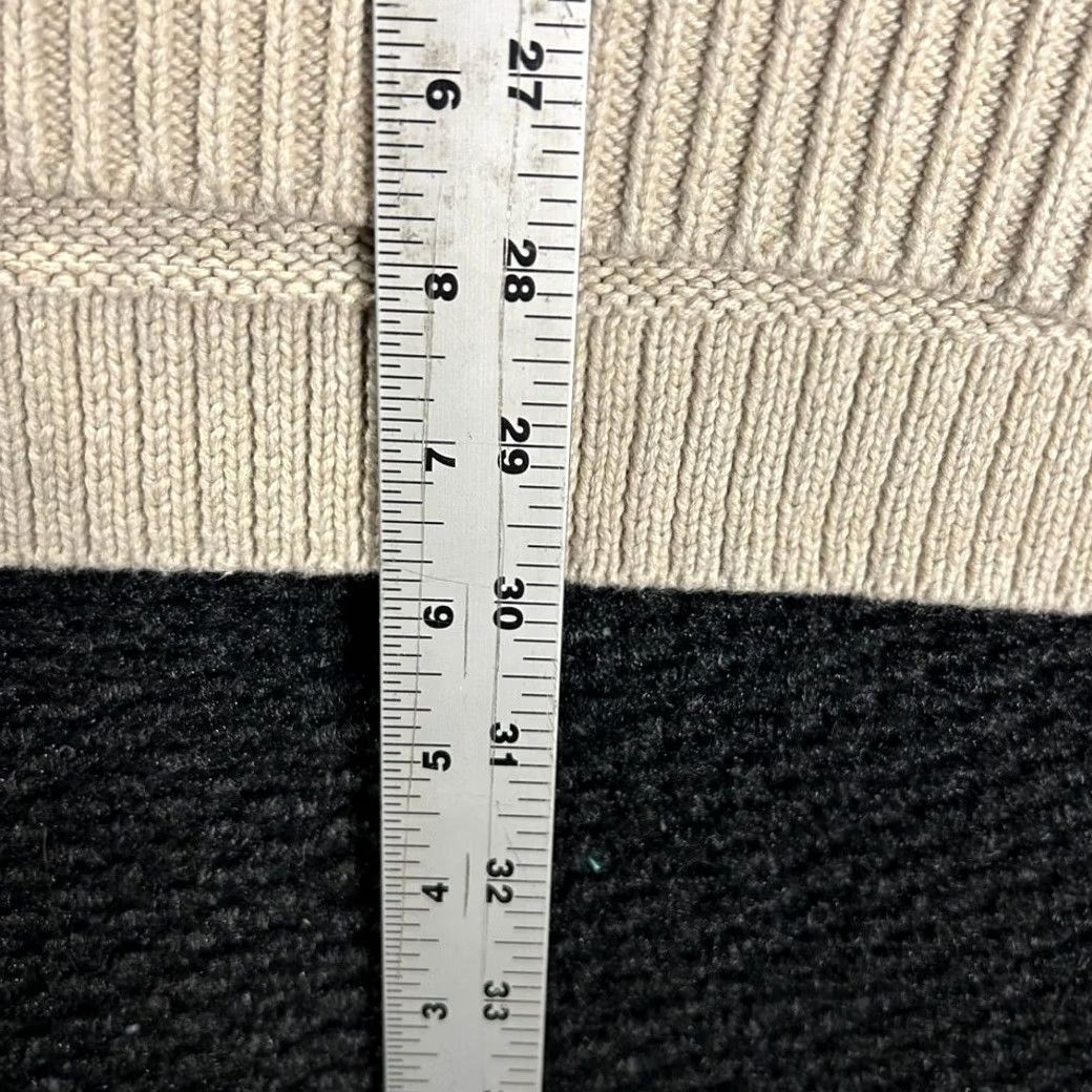 Ugg UGG Women Beige Knit Cowl Neck Sweater M Cotton Cashmere Blend Shirt Womens Size M / US 6-8 / IT 42-44 - 5 Thumbnail