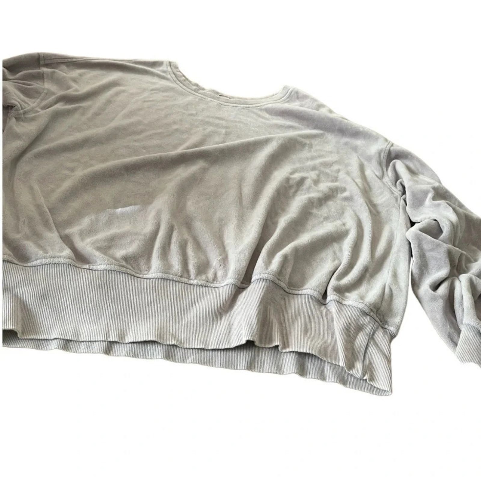 Melrose Melrose and Market crushed long sleeve sweatshirt, size L Size L / US 10 / IT 46 - 1 Thumbnail