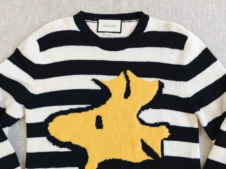 Gucci Gucci Snoopy Knit Sweater for Women - dmc Size US M / EU 48-50 / 2 - 2 Thumbnail
