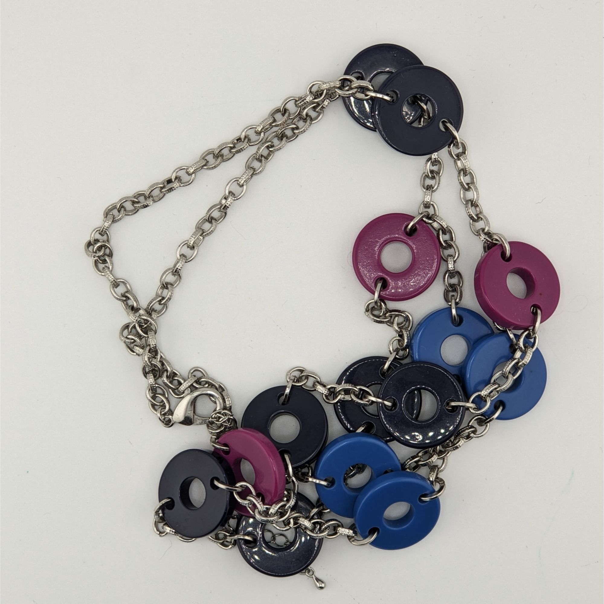 Other Colorful Multi-Layer Circle Layered Station Necklace Size ONE SIZE - 5 Thumbnail