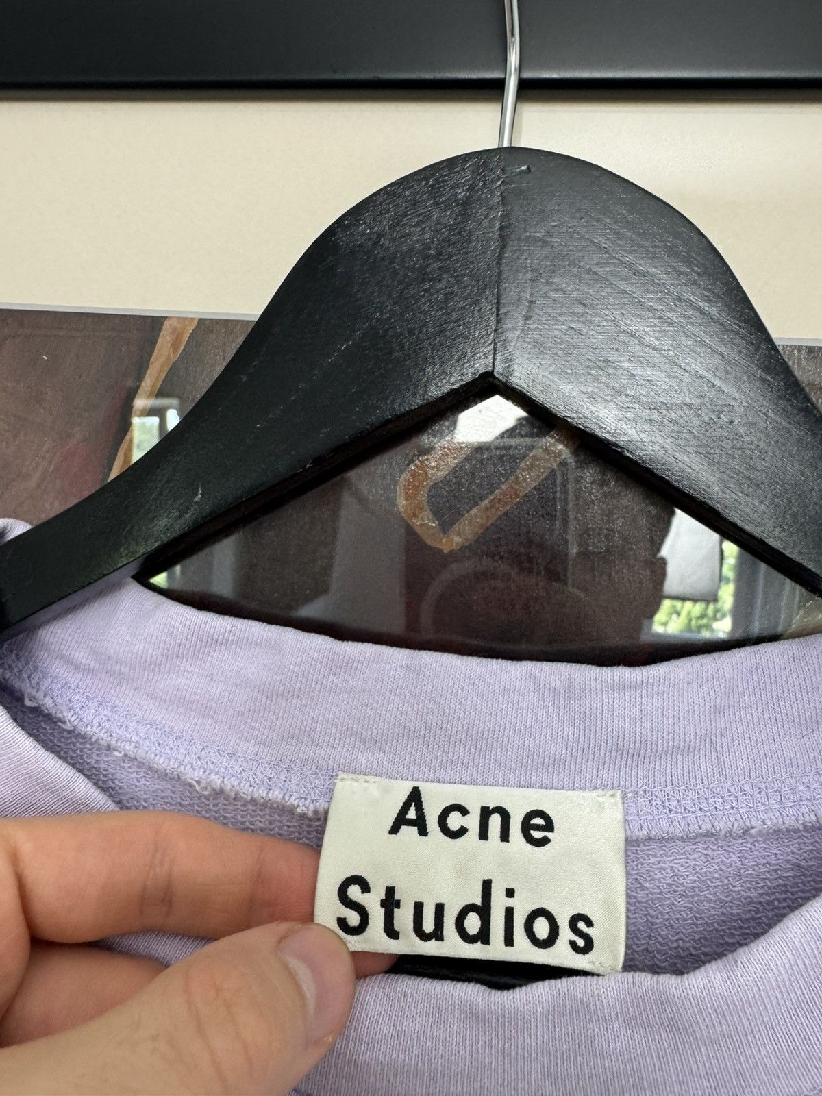Acne Studios Acne Studios Reverse-logo Oversize Crewneck Stockholm Boxy Size US M / EU 48-50 / 2 - 5 Thumbnail